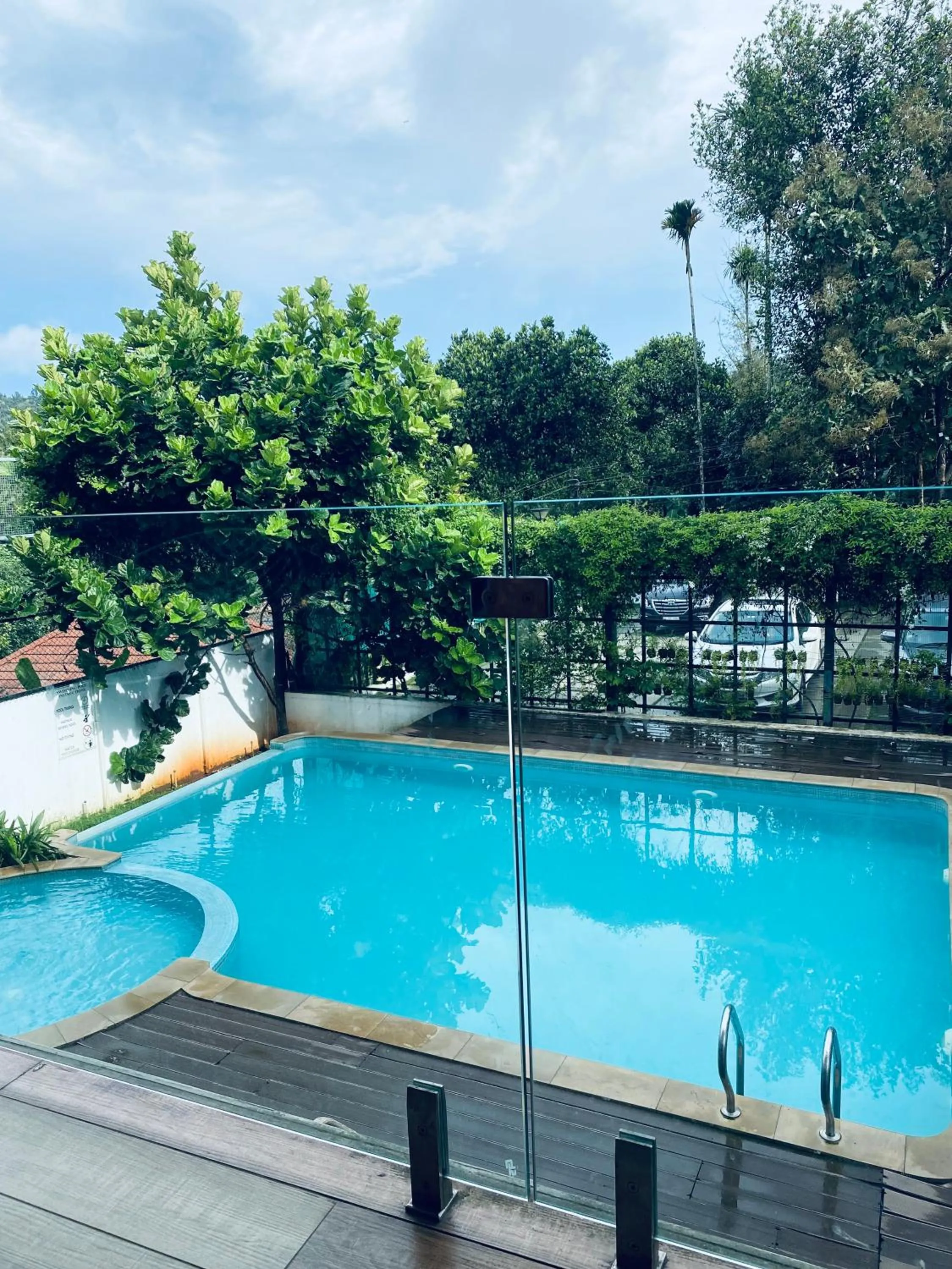 Pool view in Le Villagio Resort & Domes