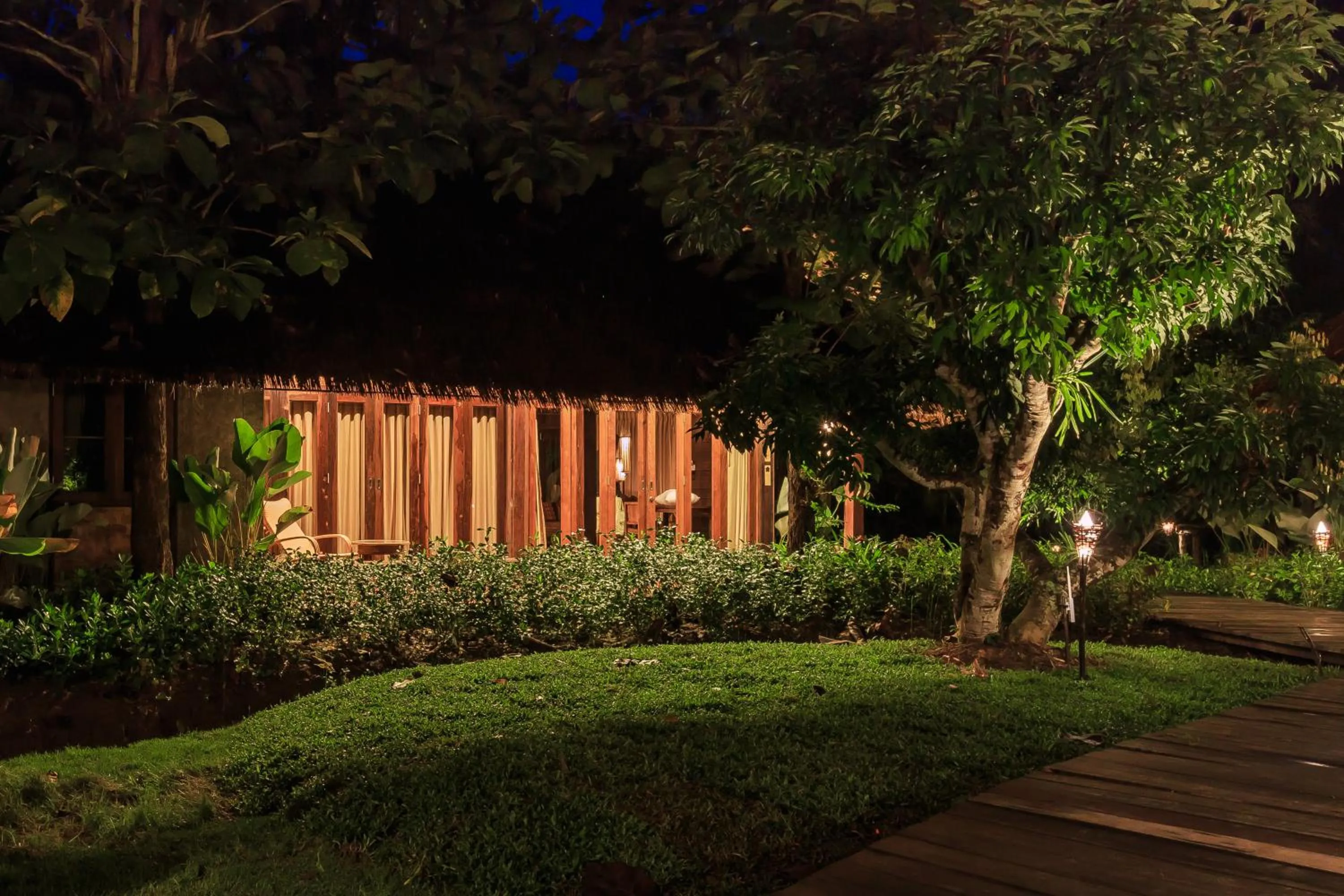 Night in Azalea Village