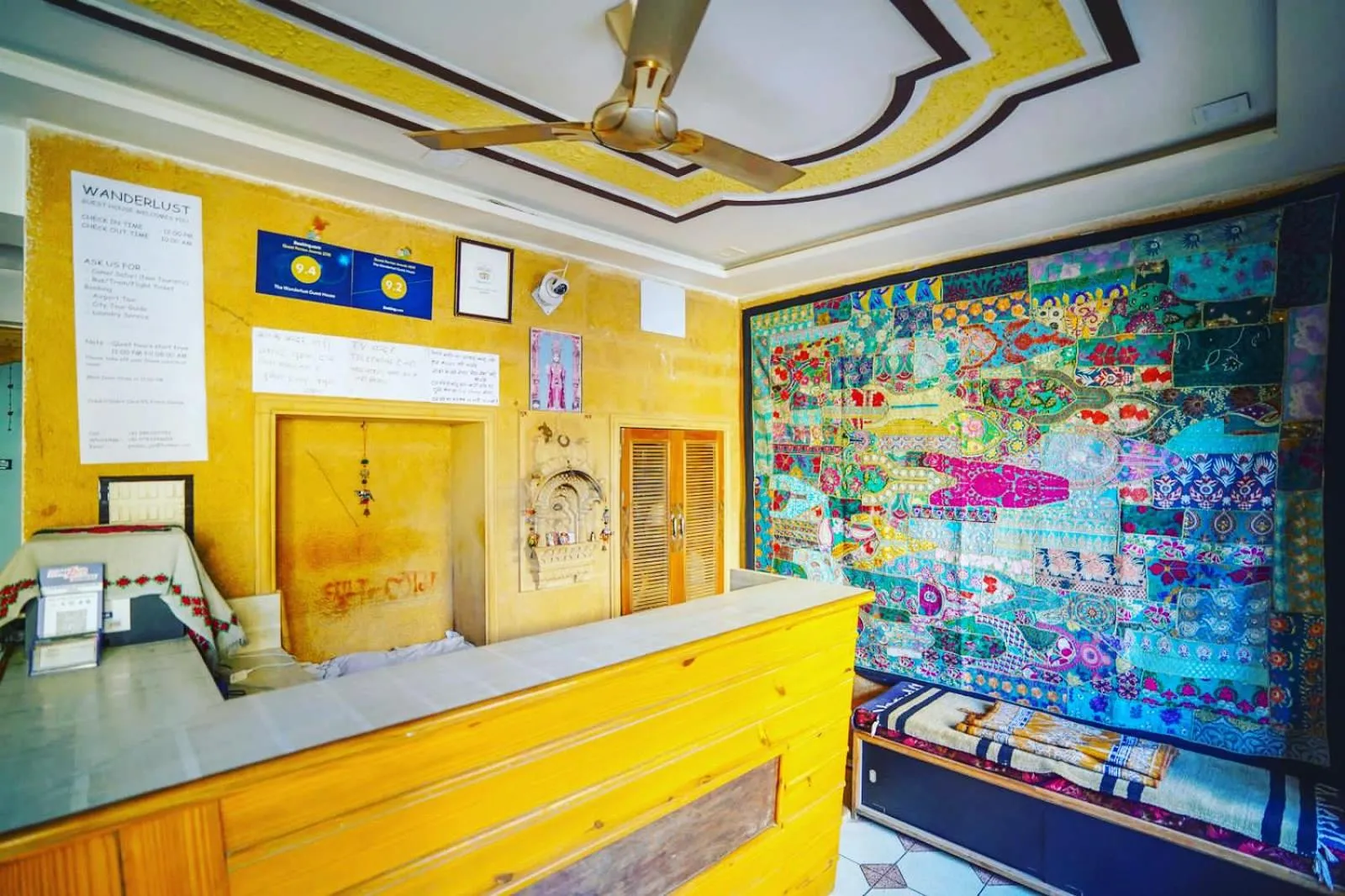 Lobby or reception in The Wanderlust Guest House & Safari