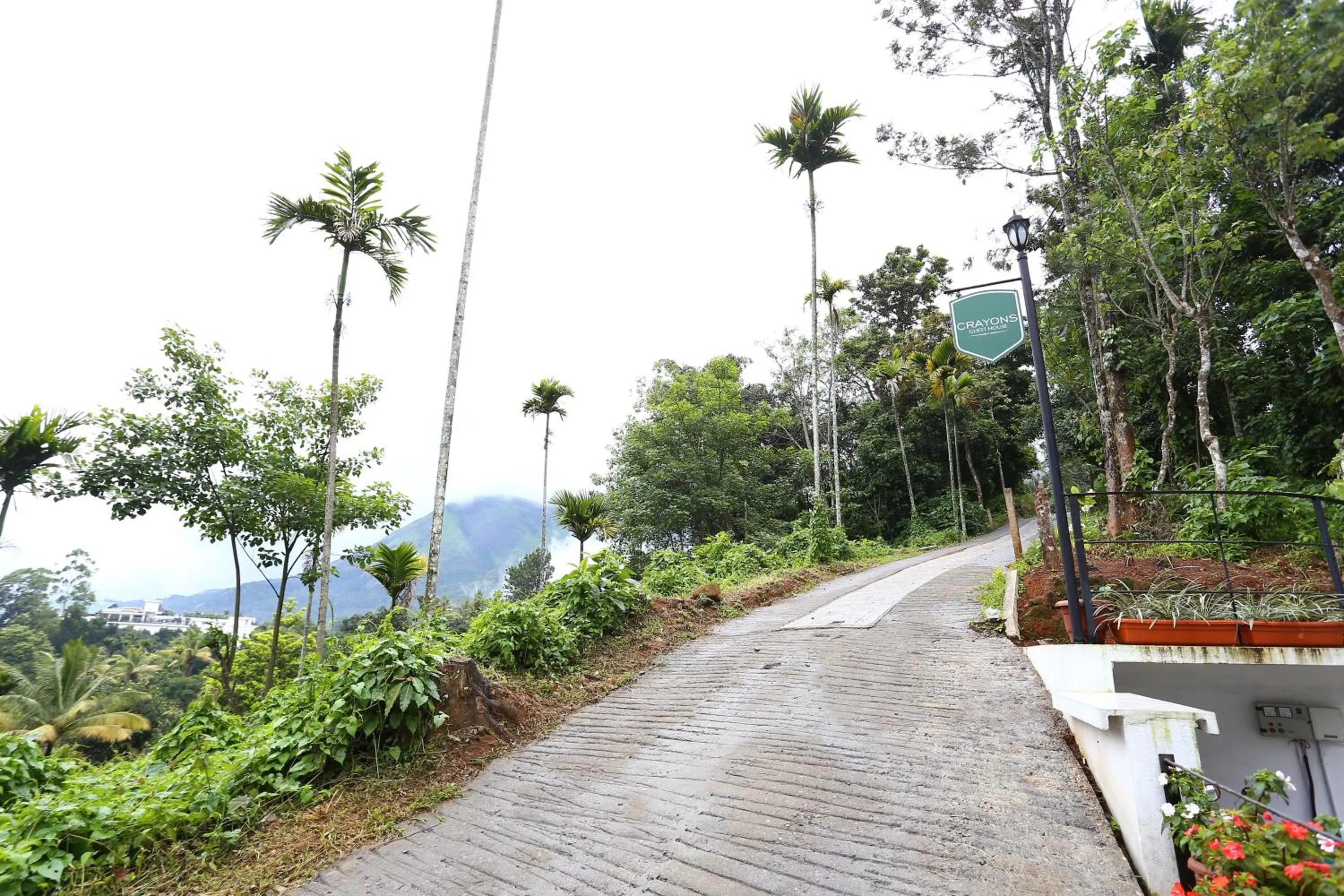 Property building in Crayons Guest House Munnar