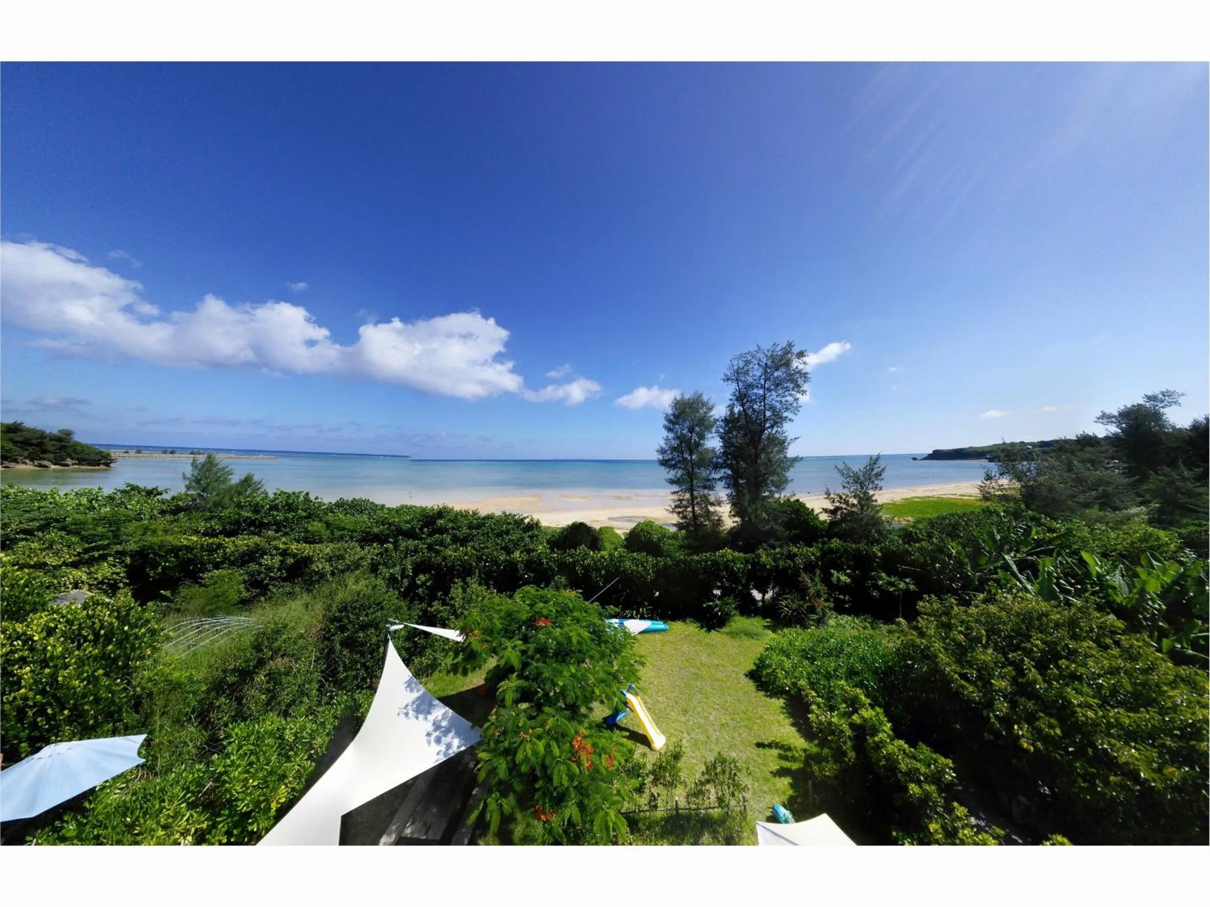 Natural landscape in Arimabaru Beach Resort