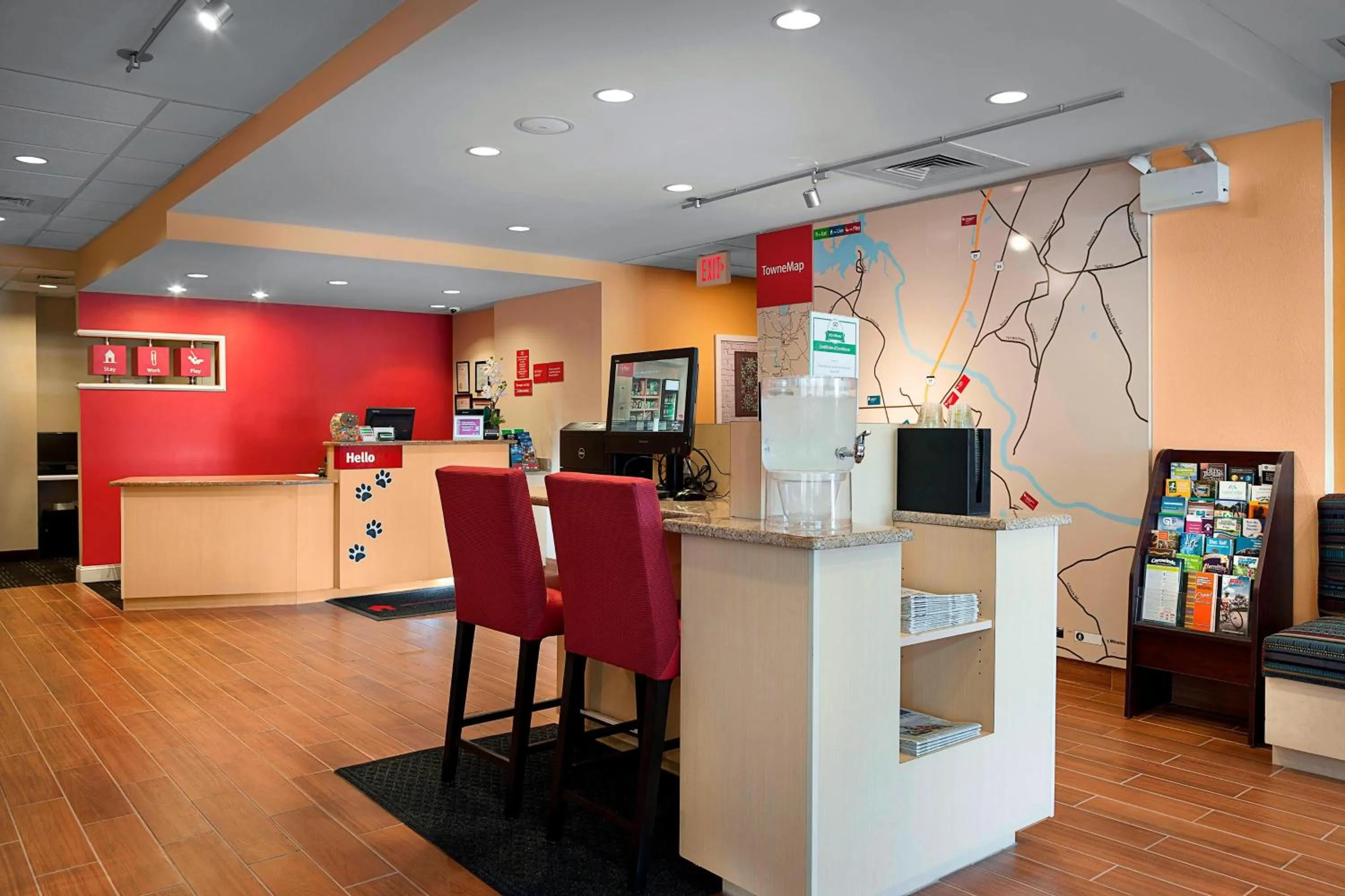 Lobby or reception in TownePlace Suites by Marriott Rock Hill
