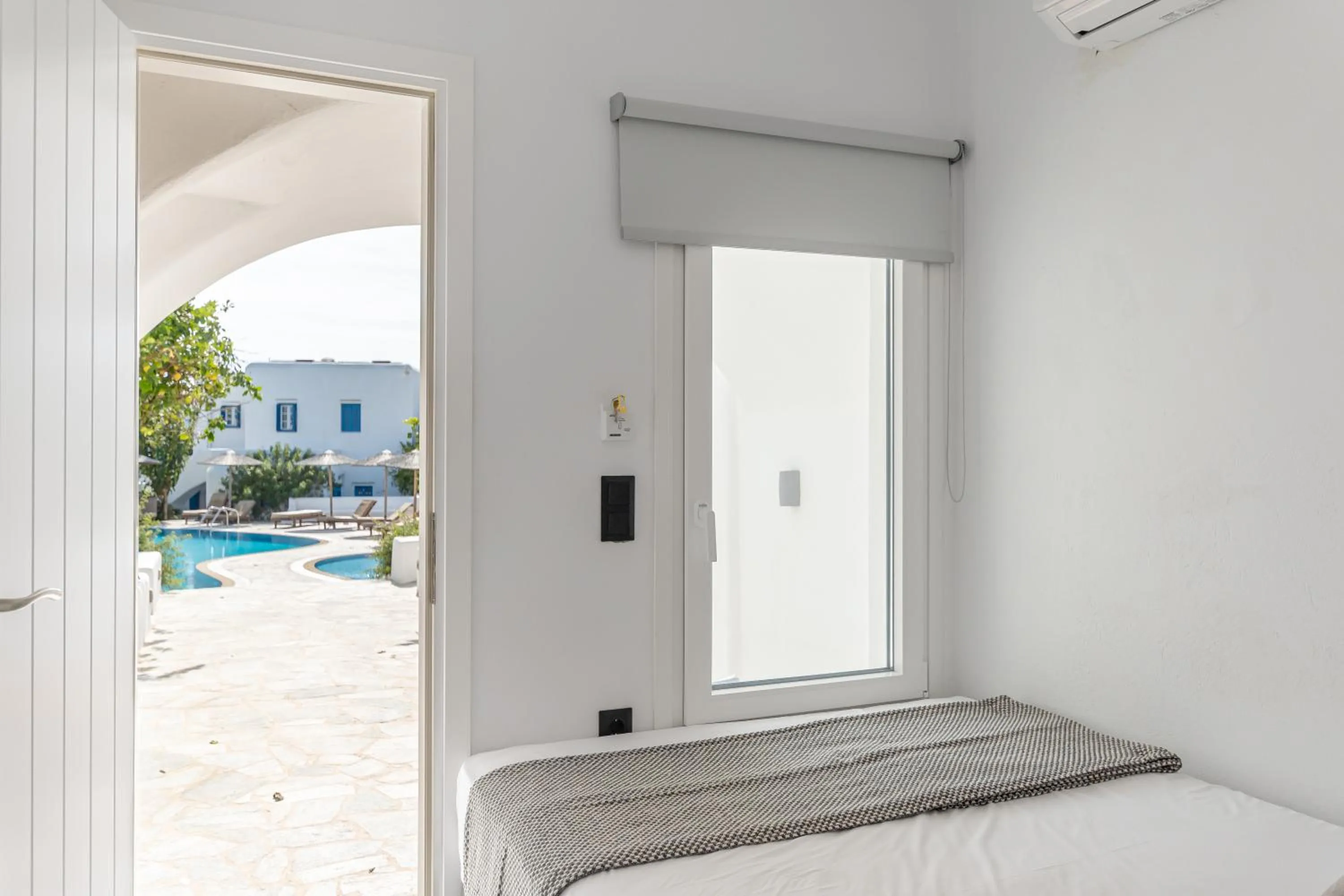 Bedroom in Naxian Queen Luxury Villas & Suites