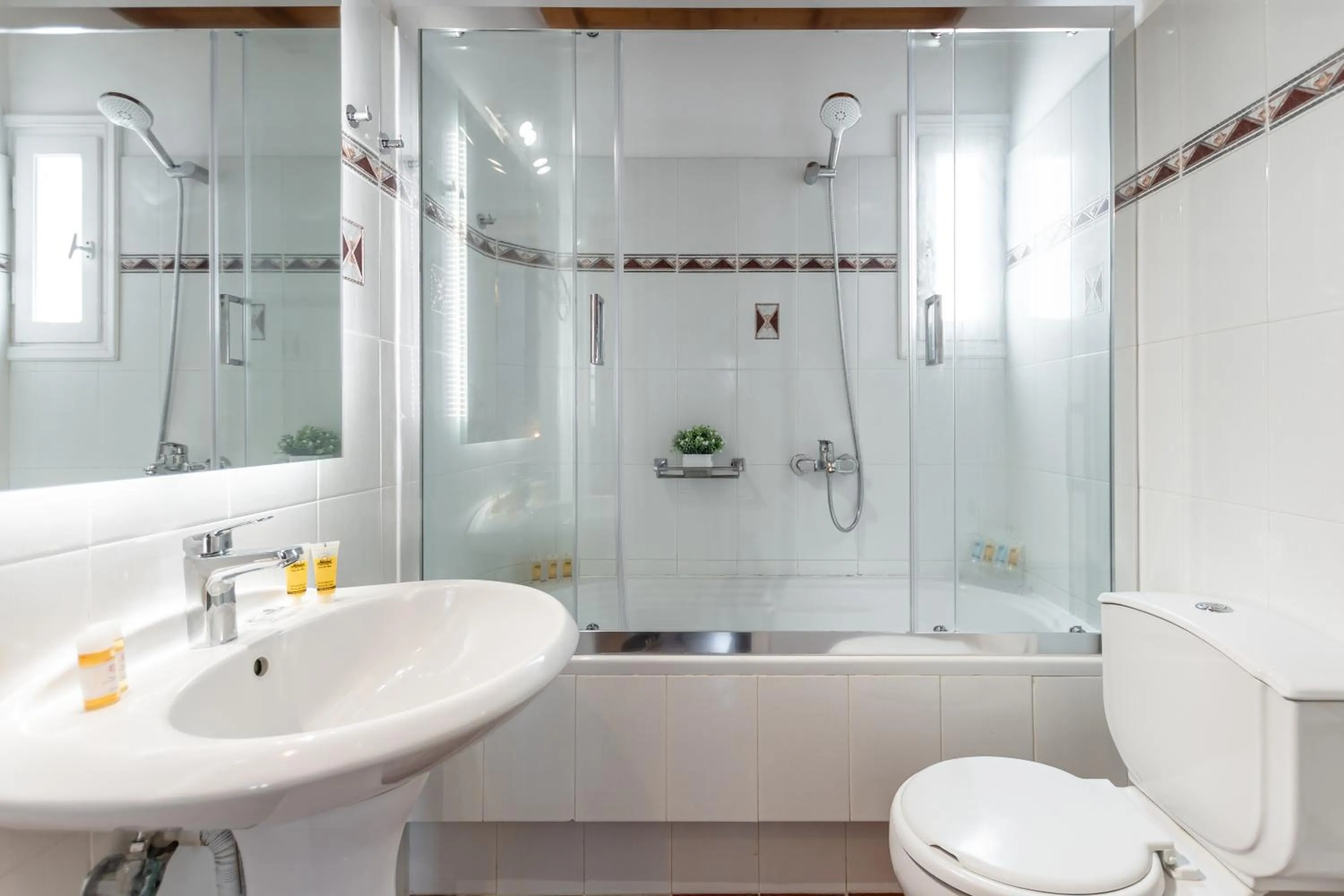 Bathroom in Naxian Queen Luxury Villas & Suites