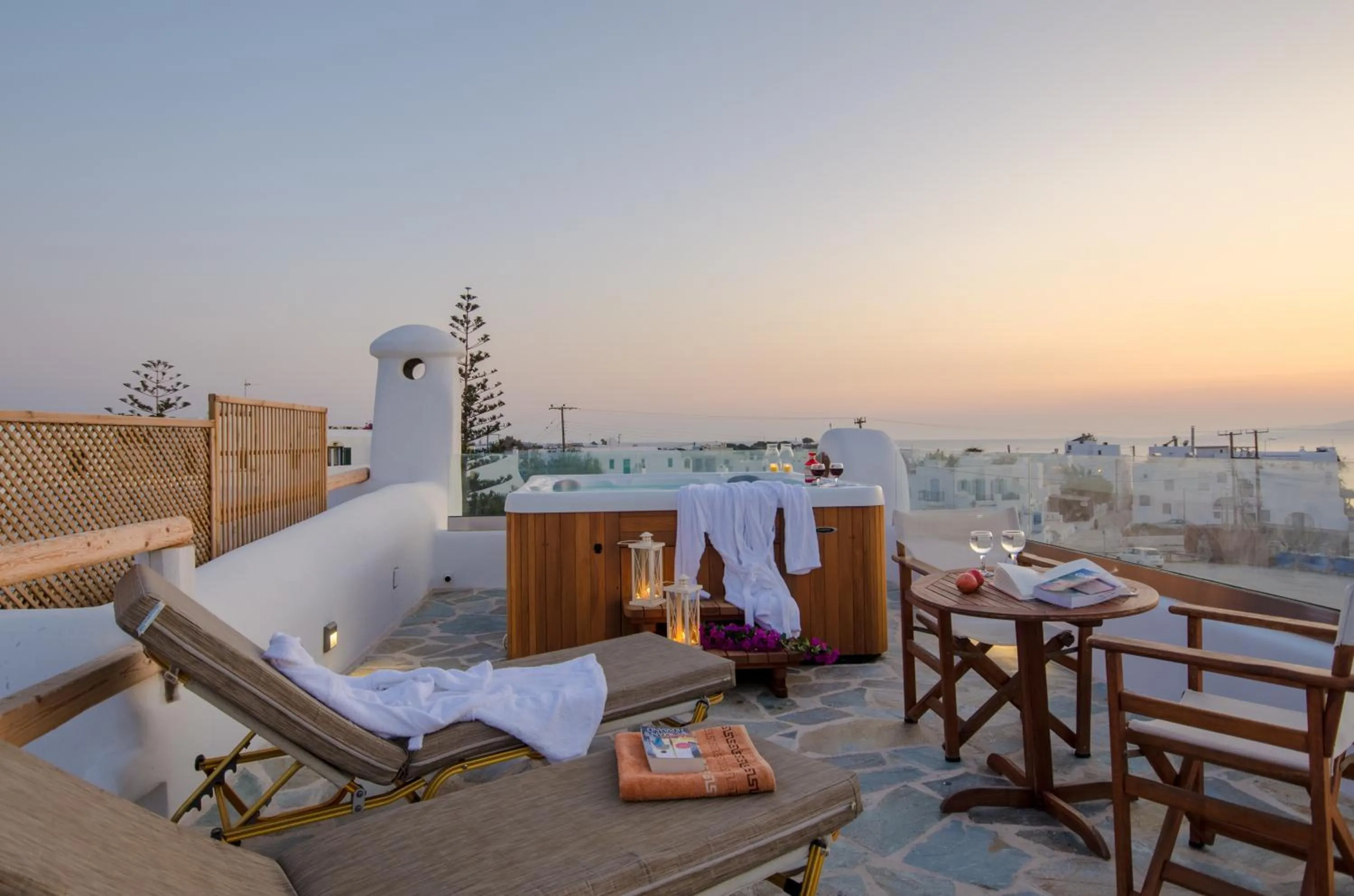 Sea view in Naxian Queen Luxury Villas & Suites