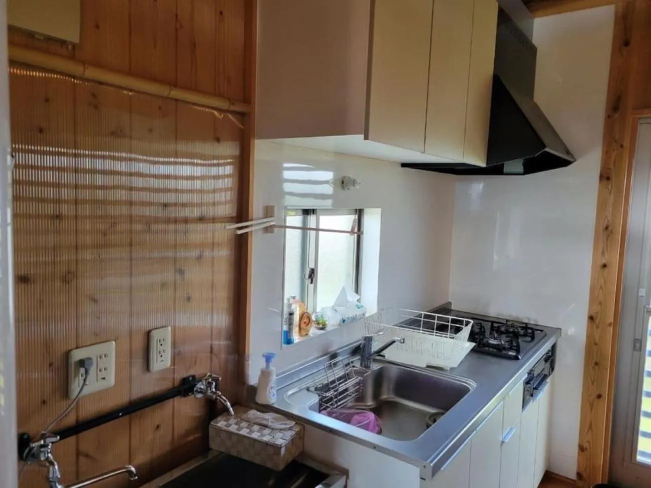 Kitchen or kitchenette in Pension Snadun