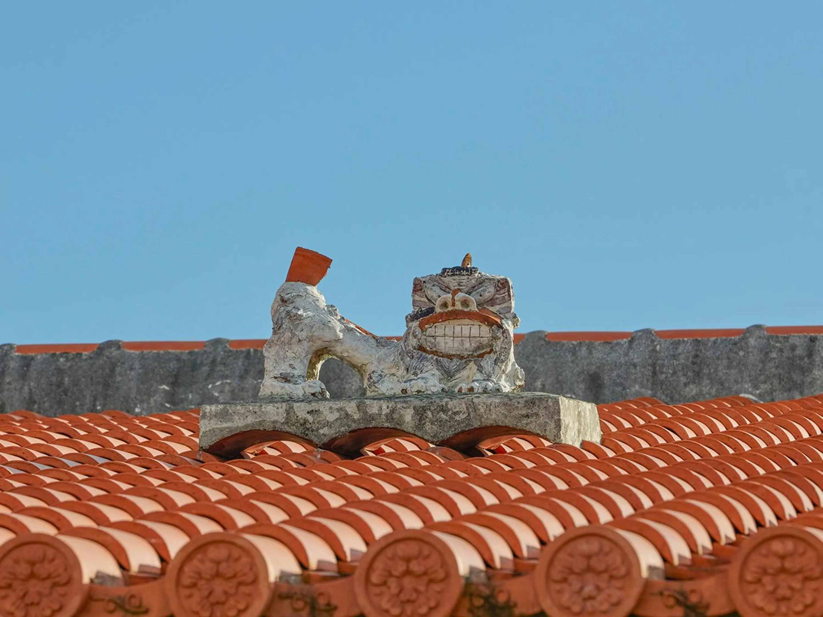 Decorative detail in Pension Snadun