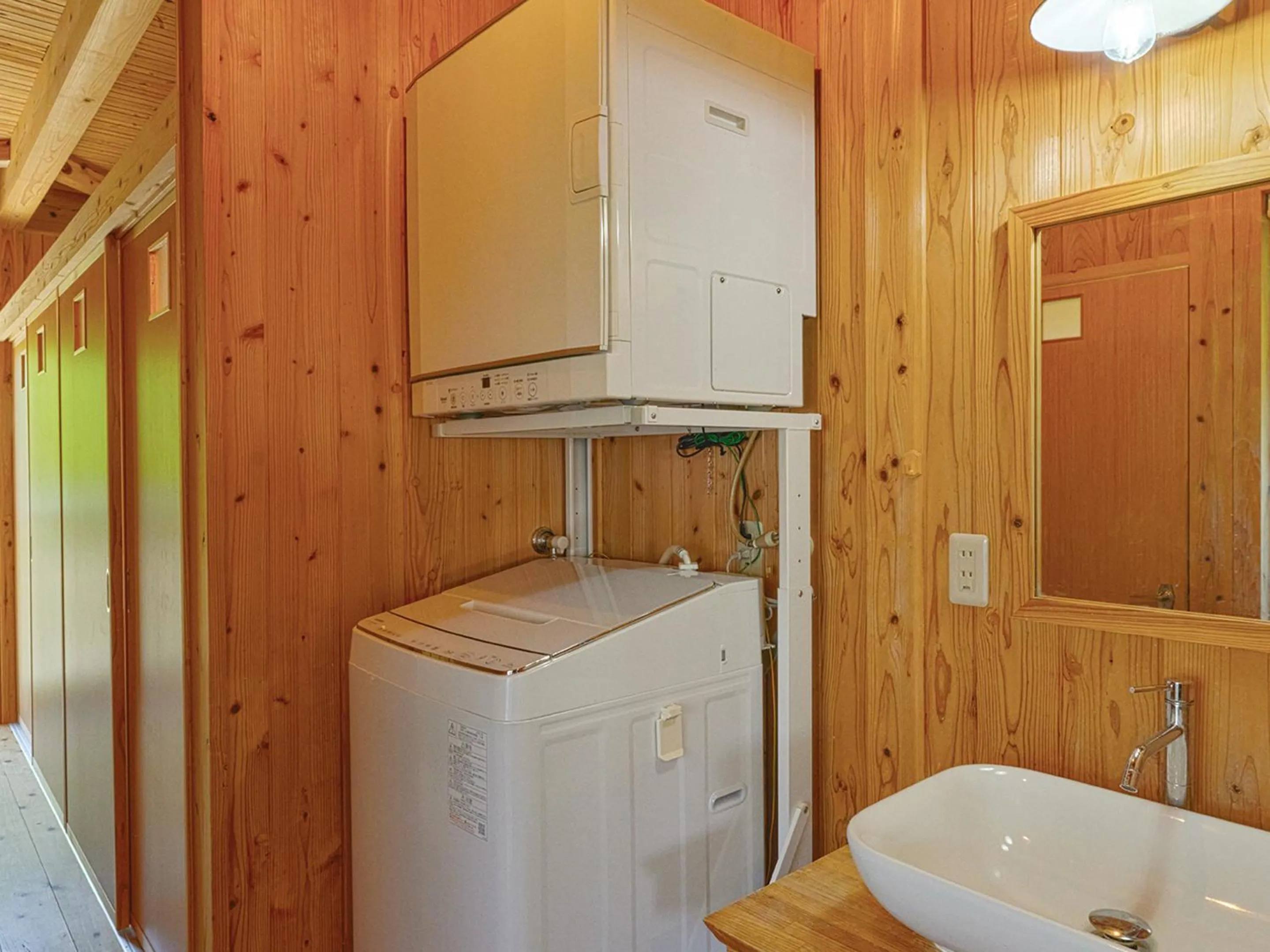 washing machine in Pension Snadun