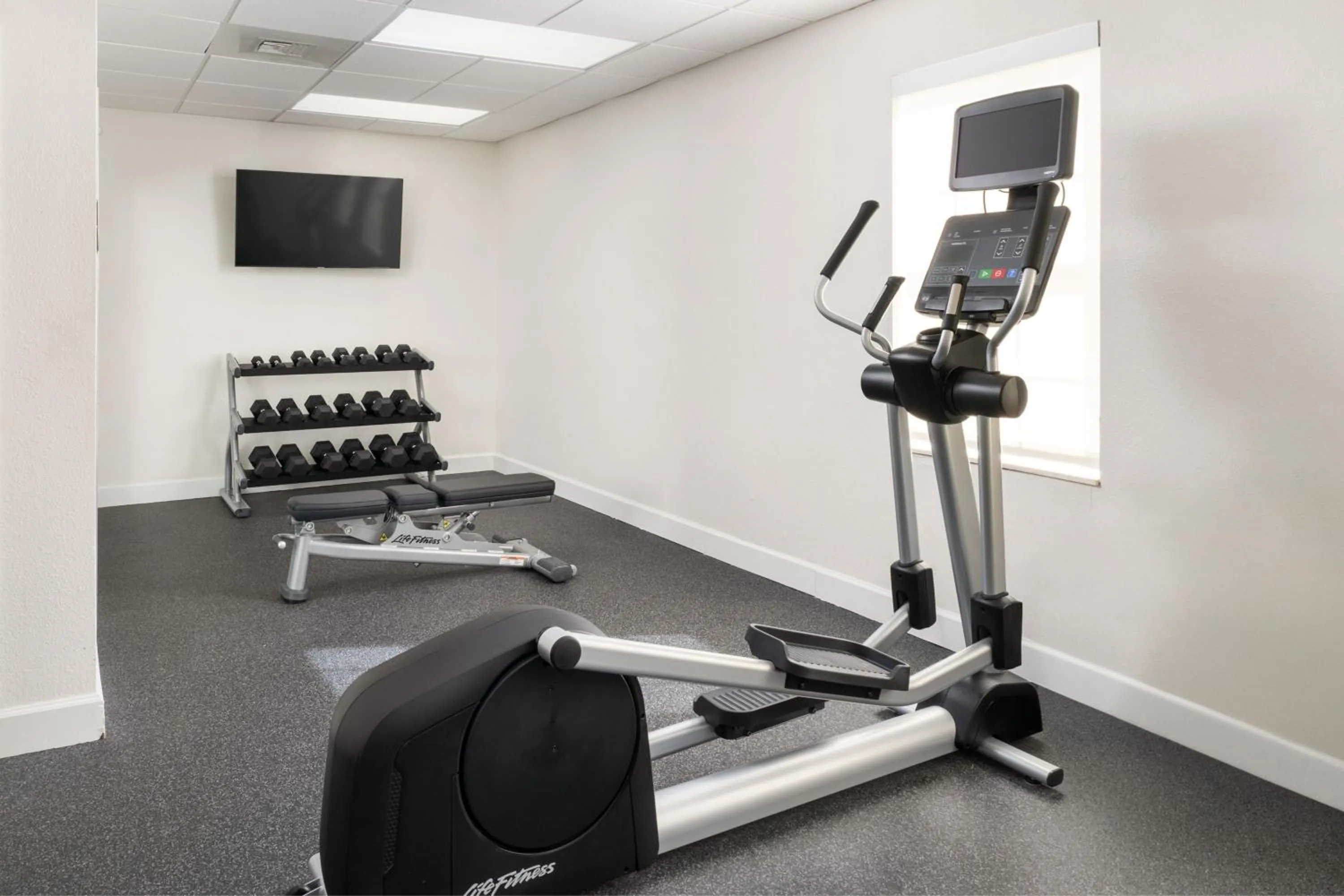 Fitness centre/facilities in Residence Inn by Marriott Lakeland