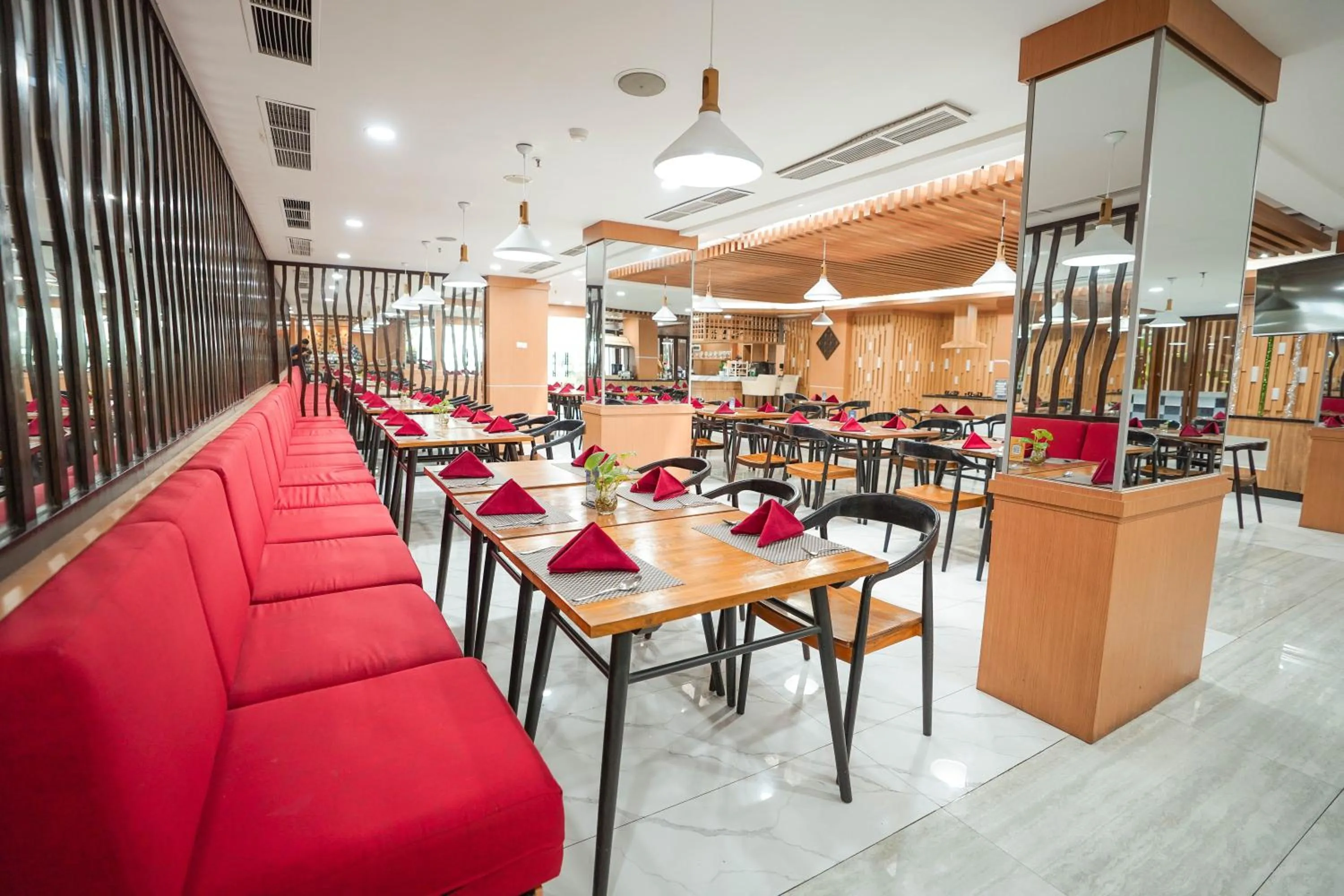 Seating area in Golden Tulip Essential Tangerang