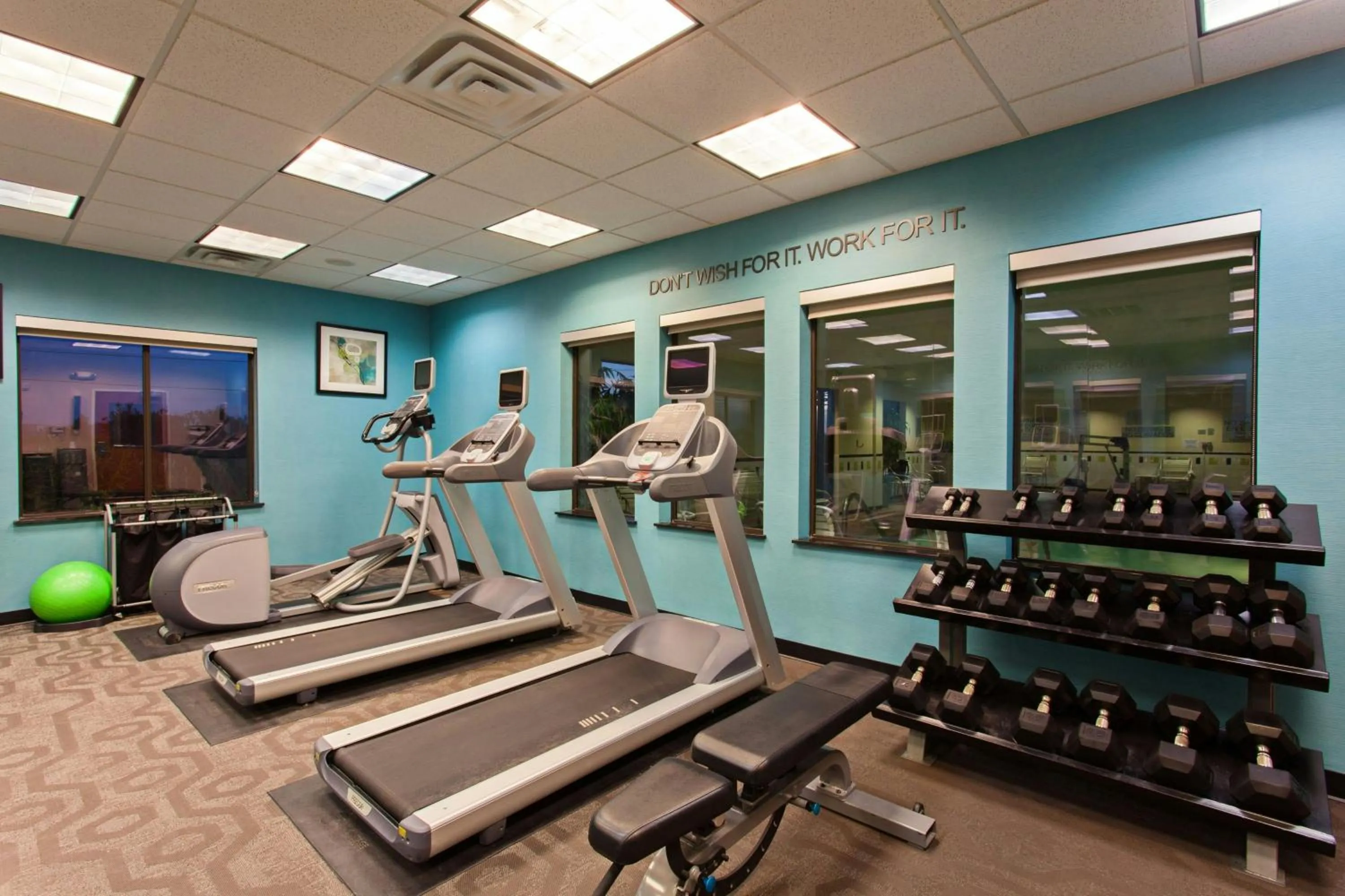 Fitness centre/facilities in Fairfield Inn and Suites by Marriott El Paso