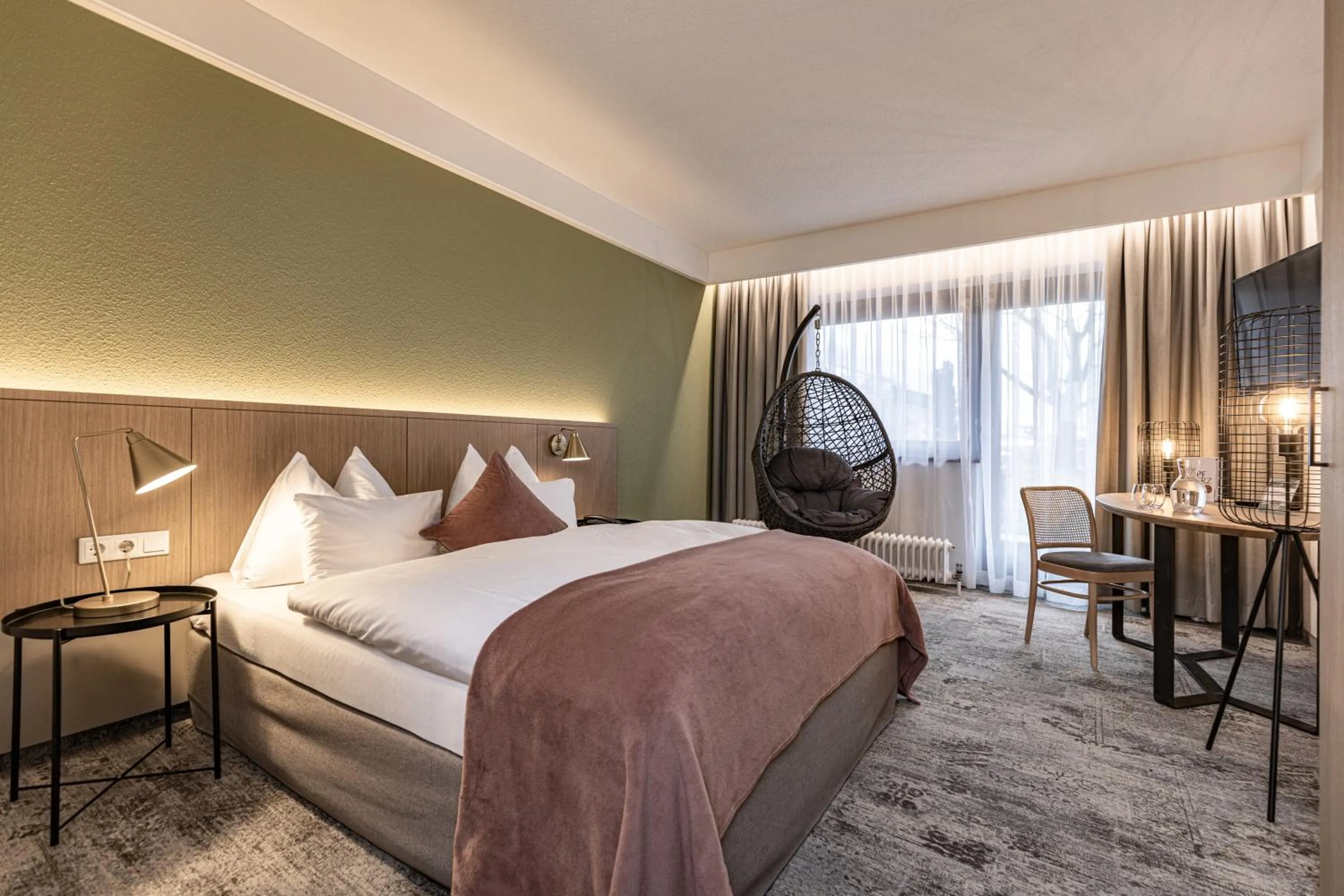 Bed in Hotel Pirchnerhof