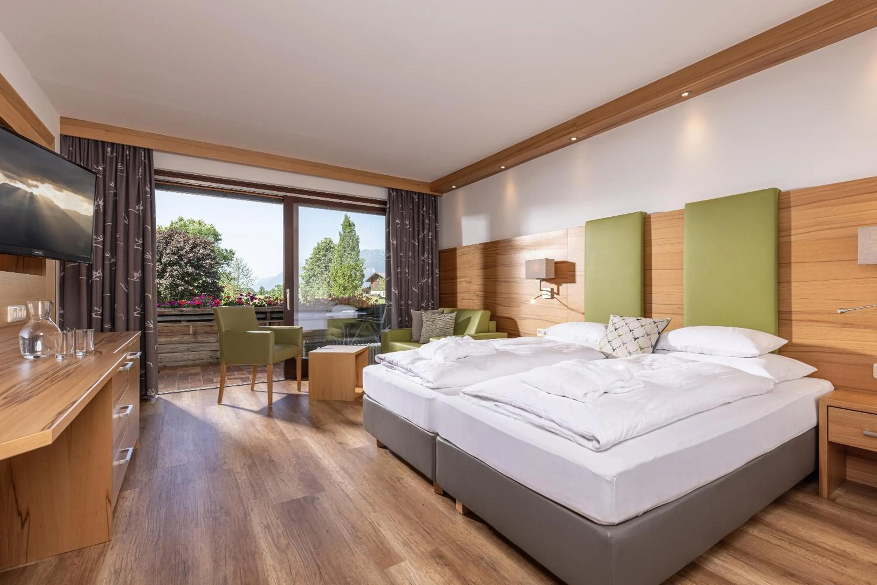 Photo of the whole room, Bed in Hotel Pirchnerhof