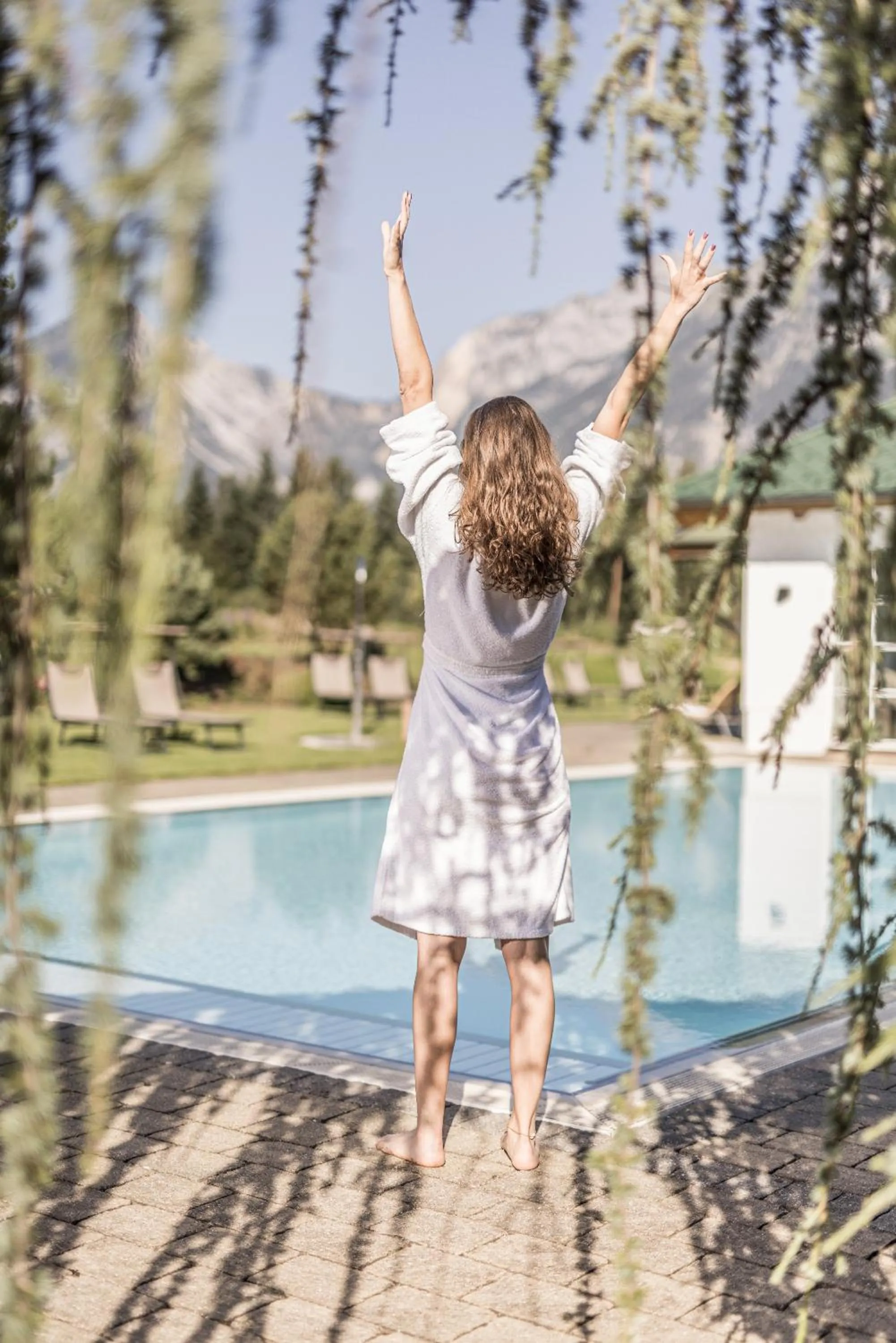 Swimming pool in Hotel Pirchnerhof