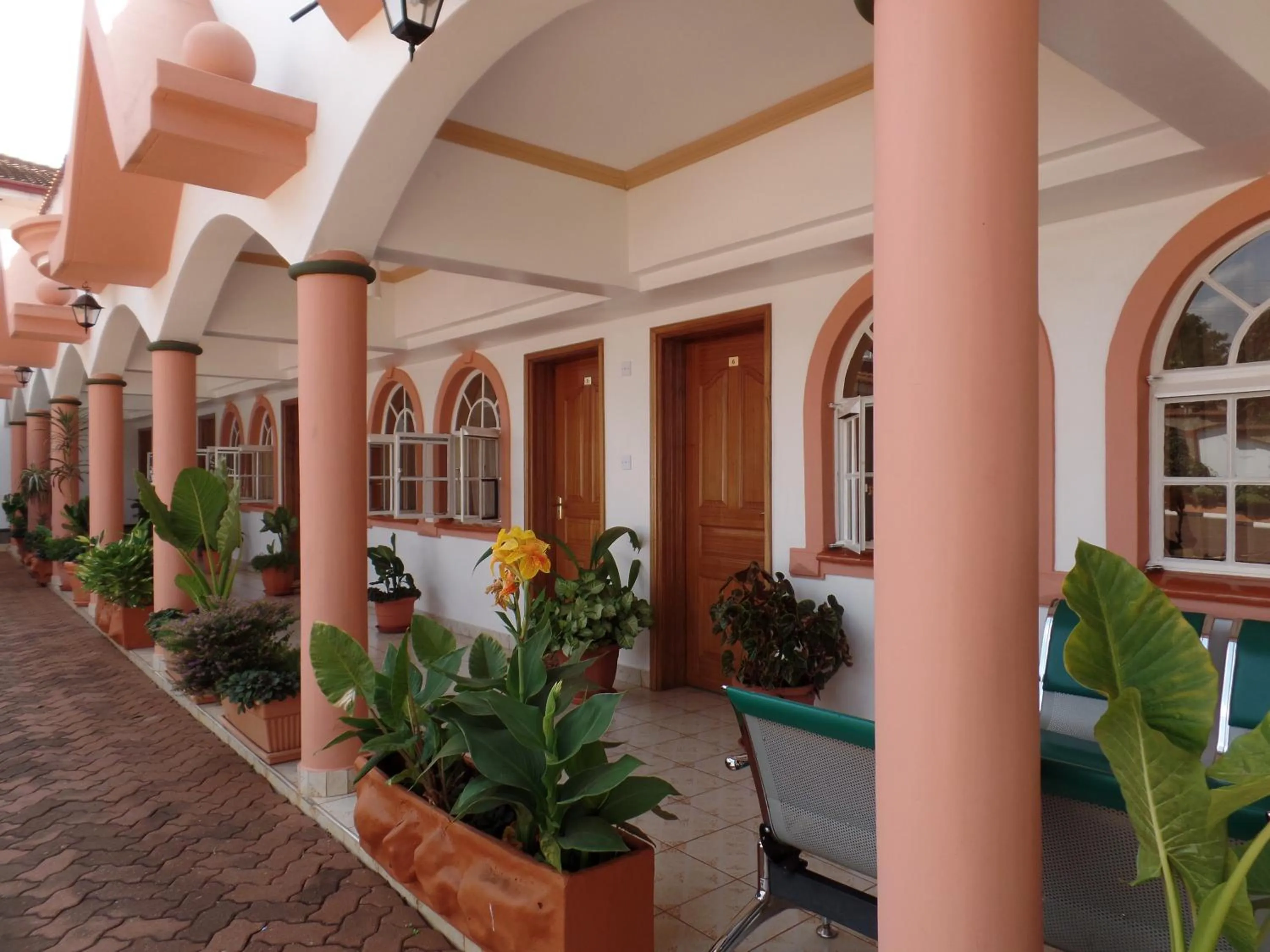 Property building in Villa Leone Boutique Hotel