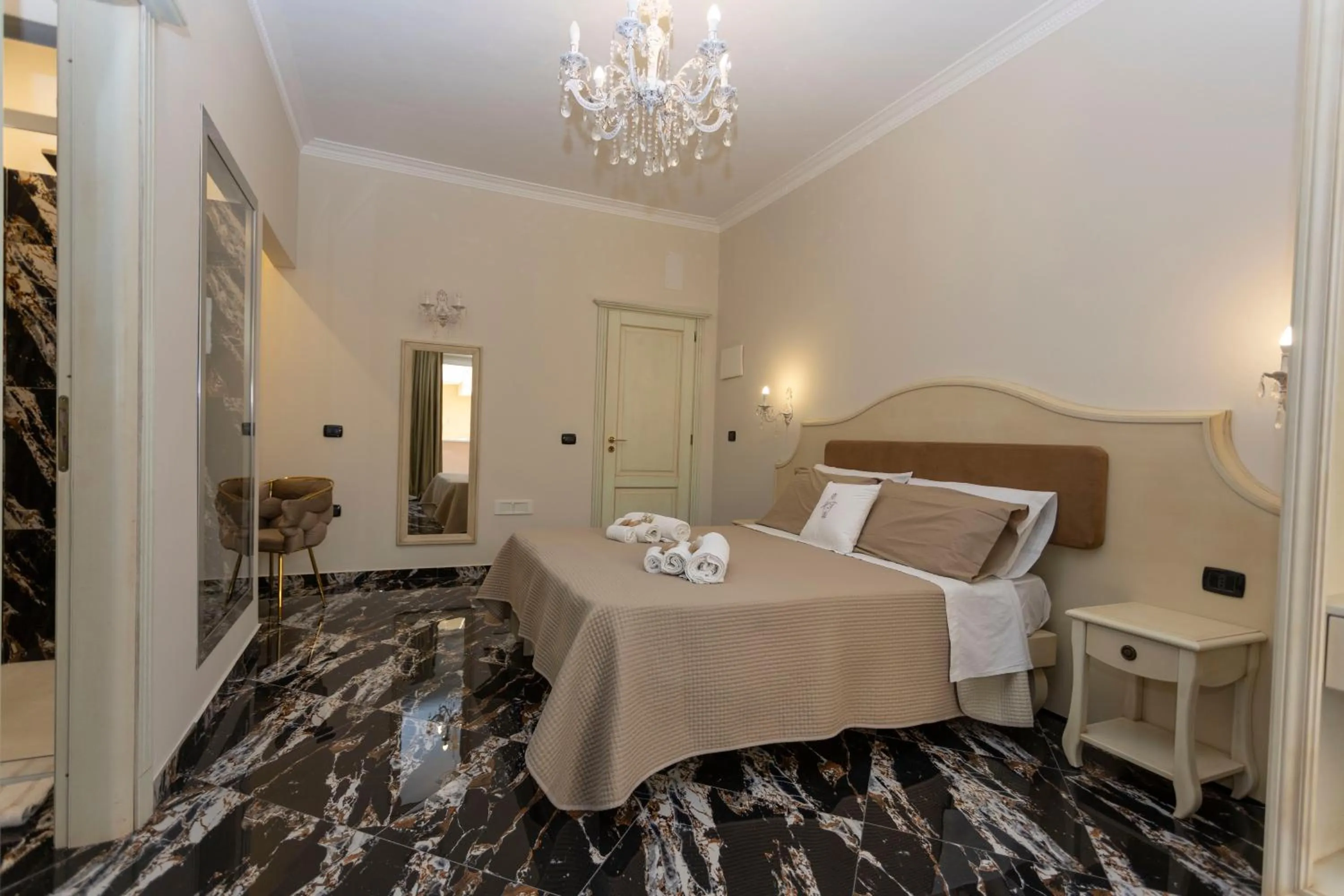 Bed in Hotel Terrazzo Sul Mare