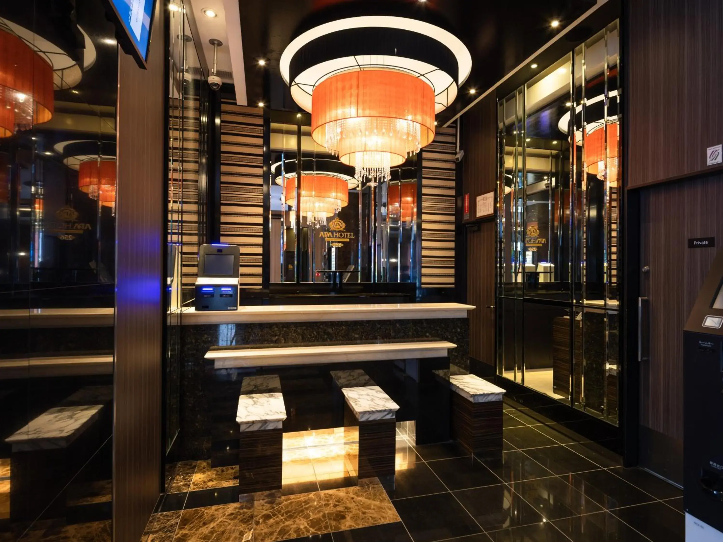 Lobby or reception in APA Hotel Ginza Shintomicho Ekimae Kita Lobby or reception in APA Hotel Ginza Shintomicho Ekimae Kita