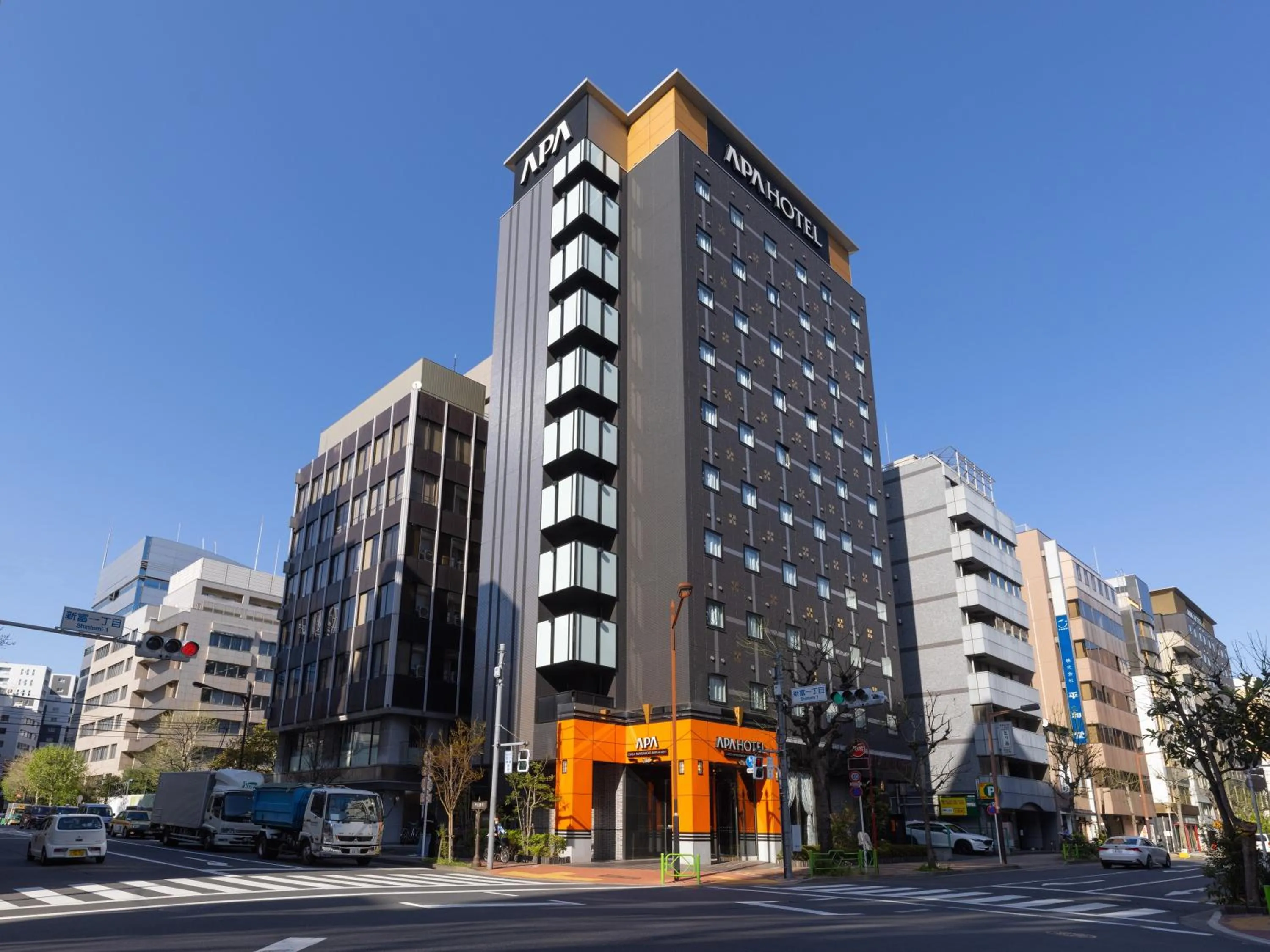 Property building in APA Hotel Ginza Shintomicho Ekimae Kita