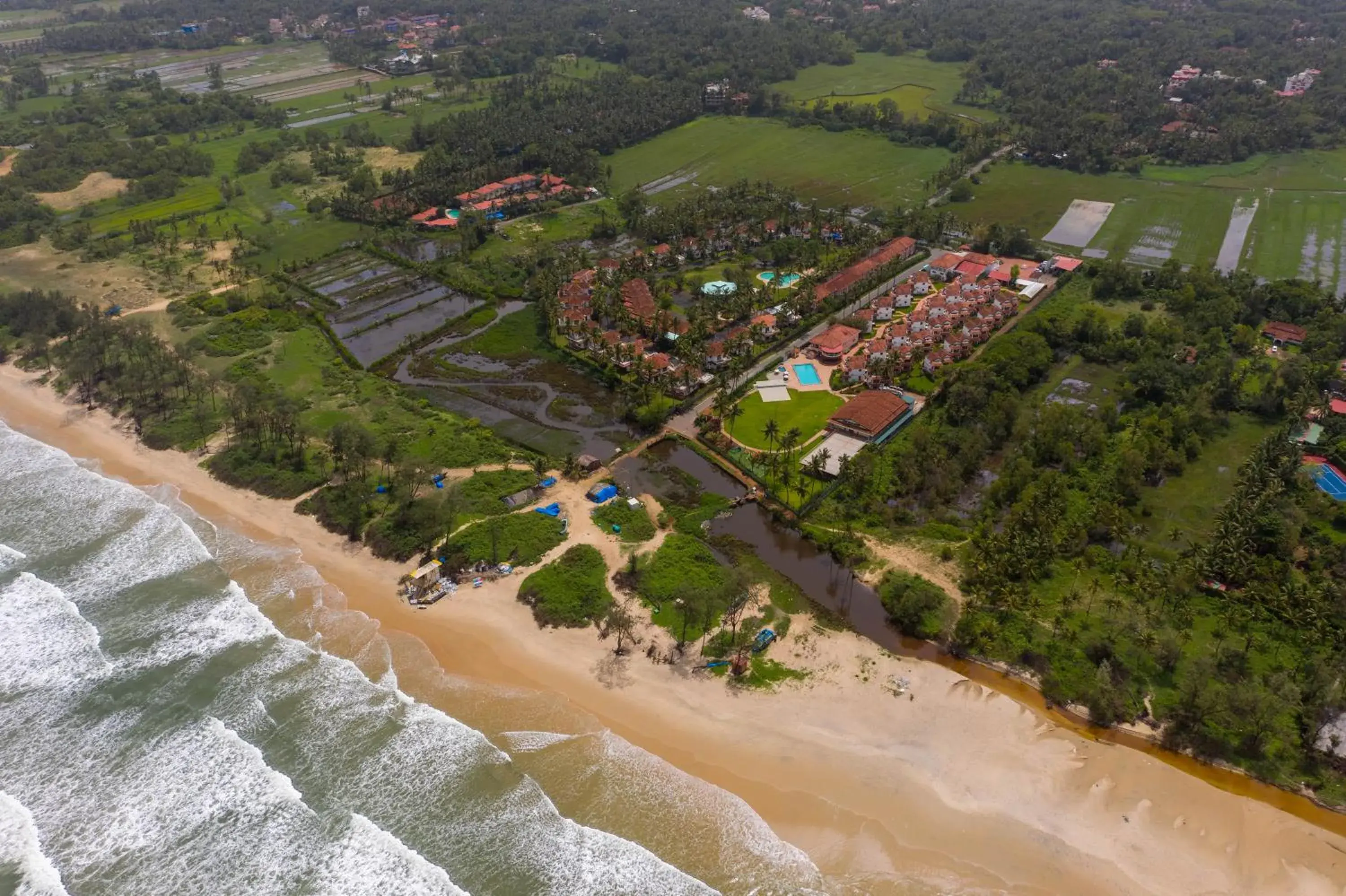 Bird's eye view in Nanu Beach Resort & Spa Bird's eye view in Nanu Beach Resort & Spa