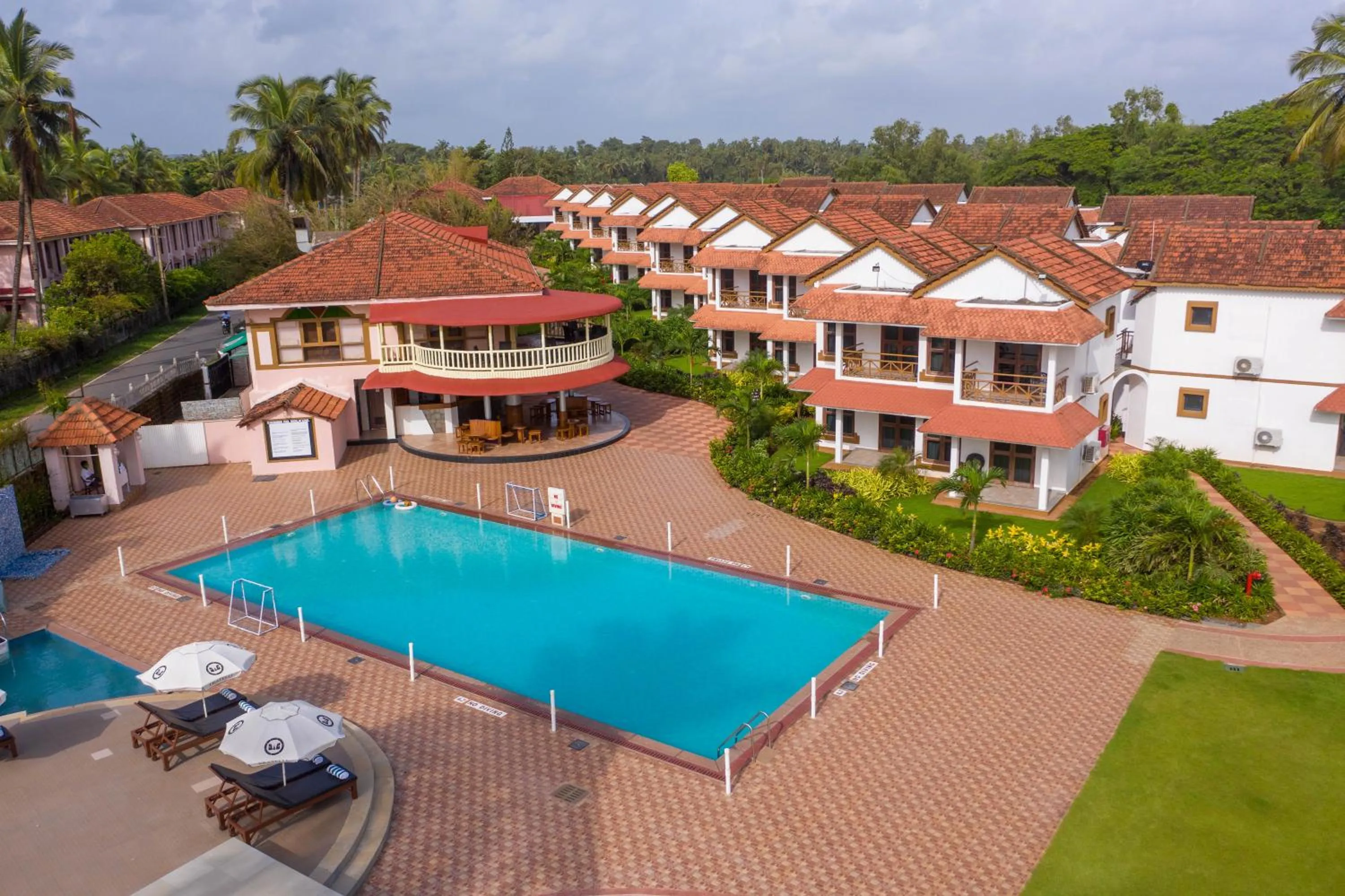 Bird's eye view in Nanu Beach Resort & Spa