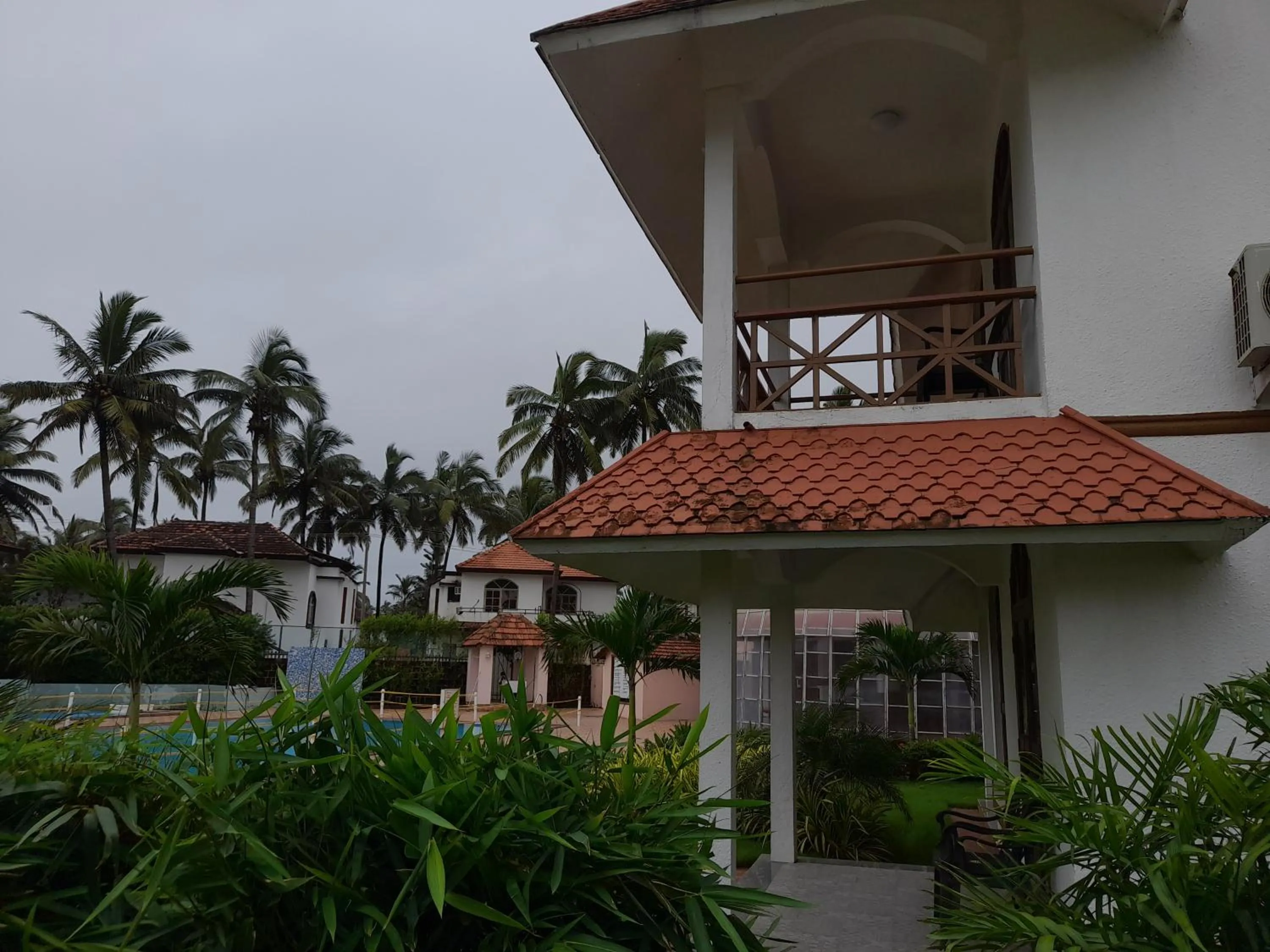 Pool view in Nanu Beach Resort & Spa