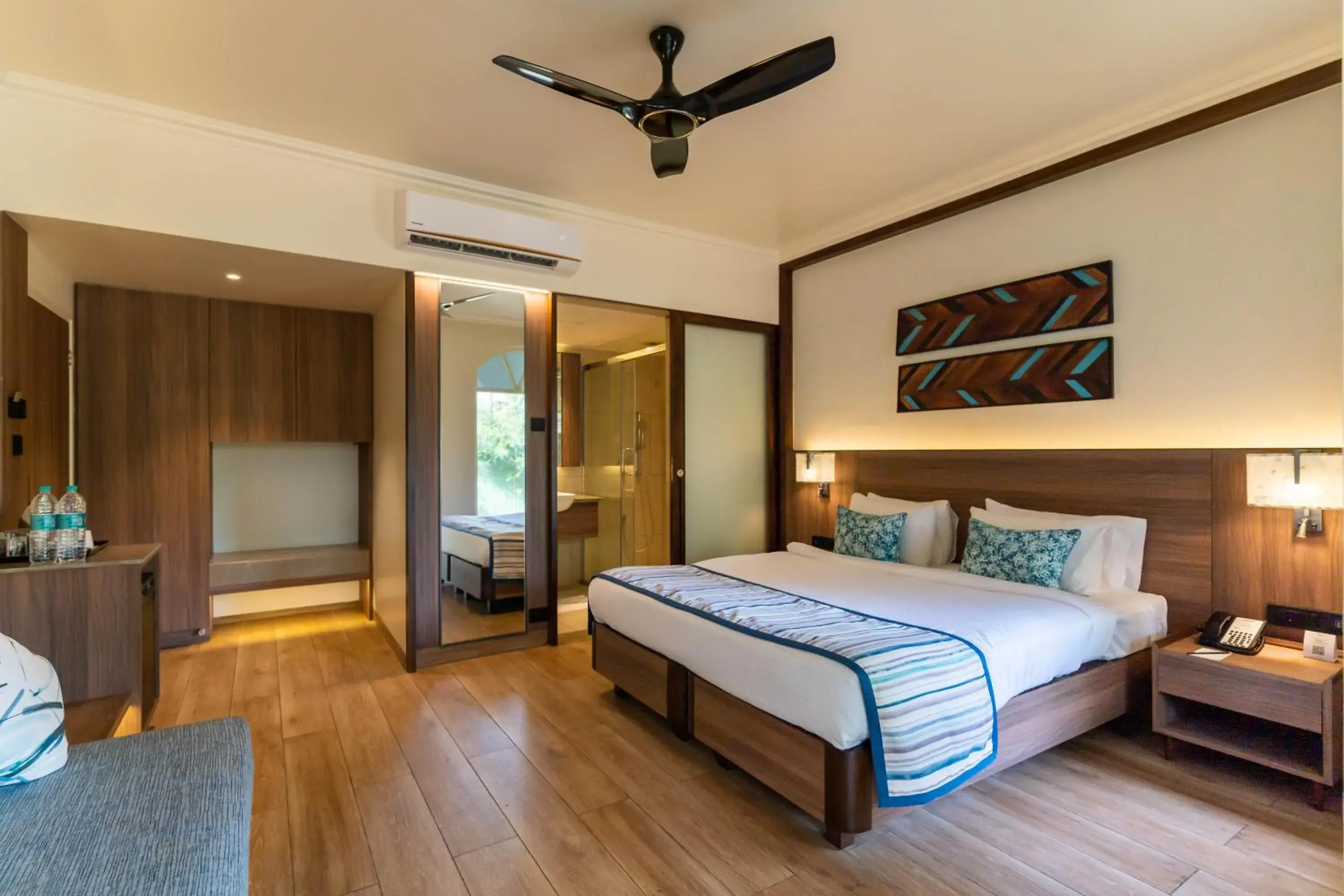 Bed in Nanu Beach Resort & Spa Bed in Nanu Beach Resort & Spa