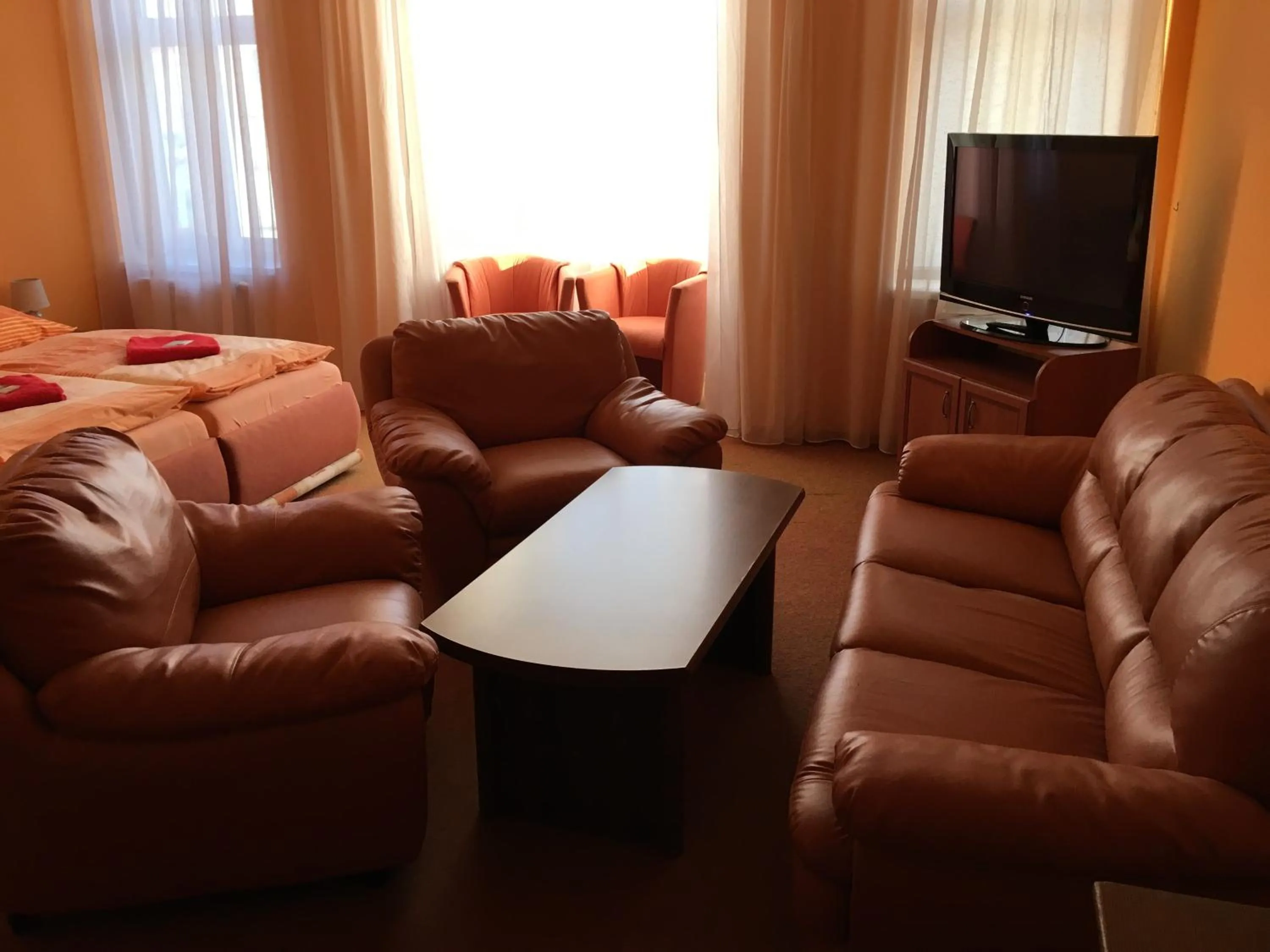 Living room in Hotel Zlatý Kříž