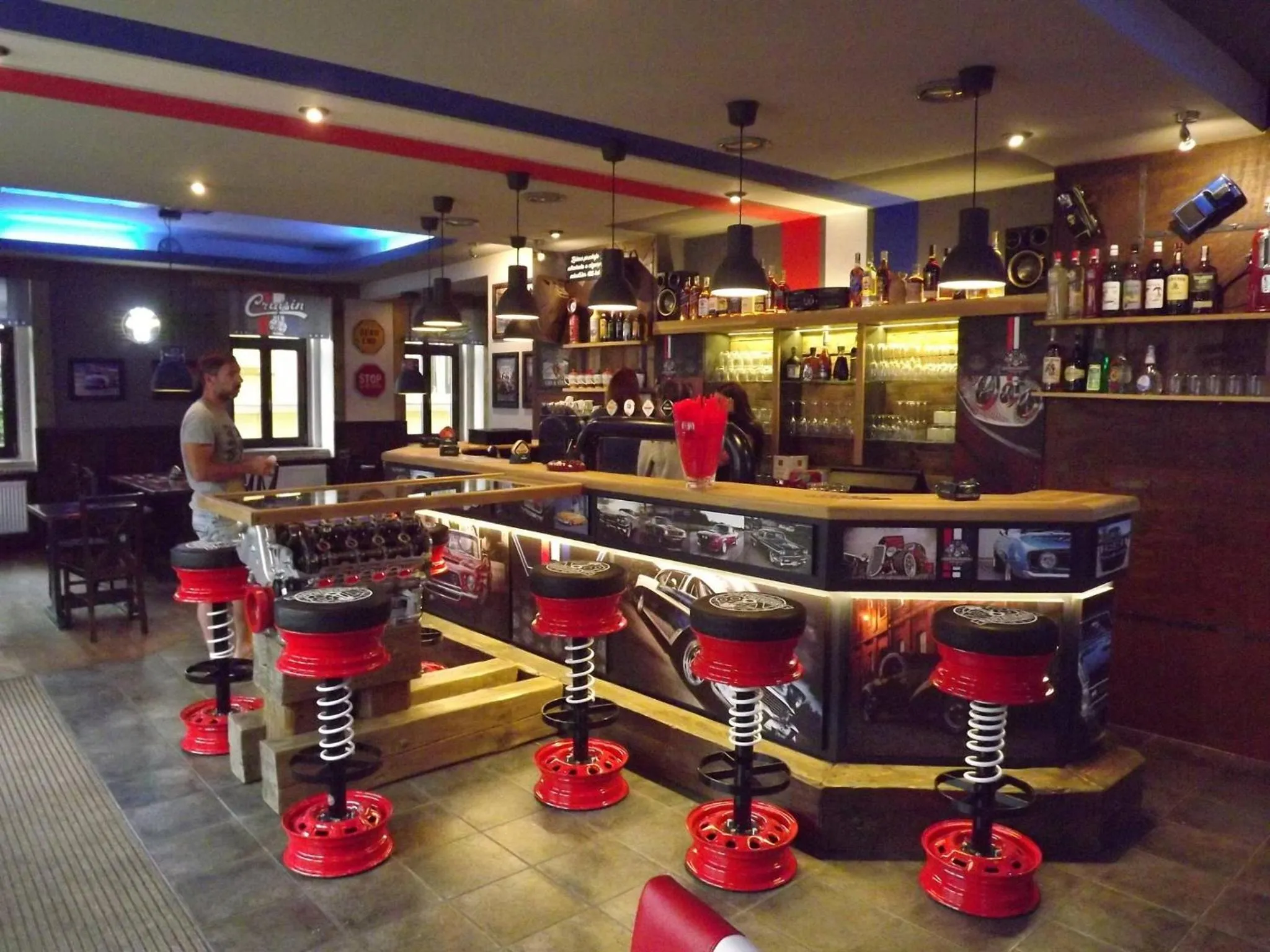 Lounge or bar in Hotel Zlatý Kříž