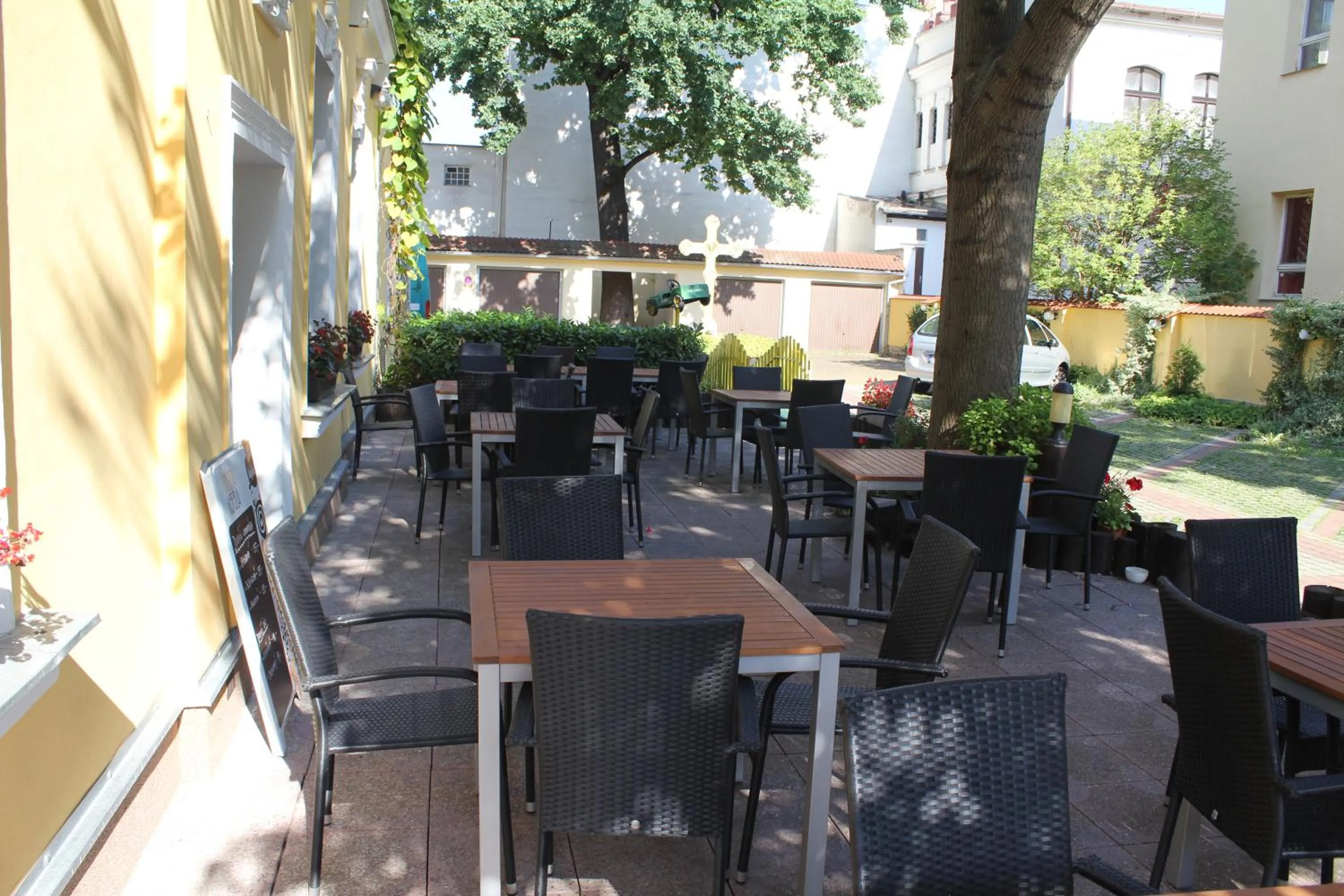 Balcony/Terrace in Hotel Zlatý Kříž