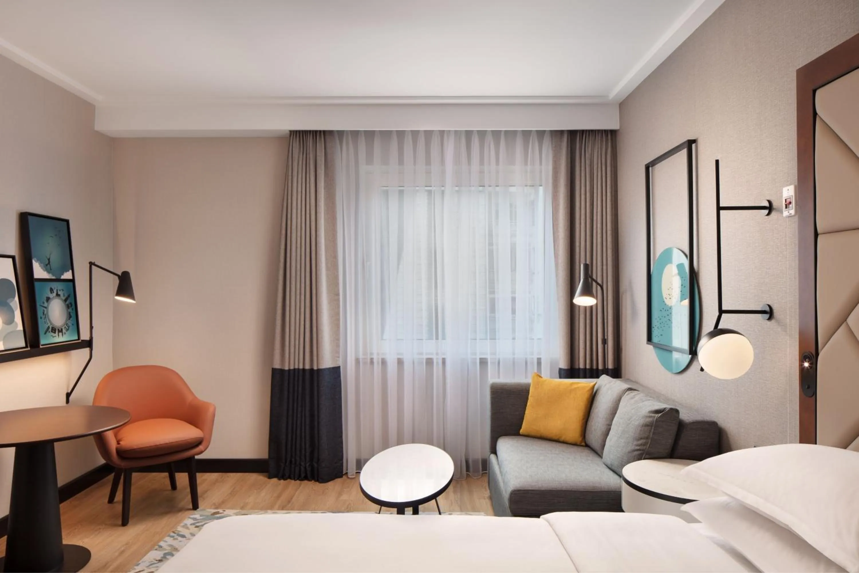 Bedroom, Bed in Sheraton Istanbul Levent