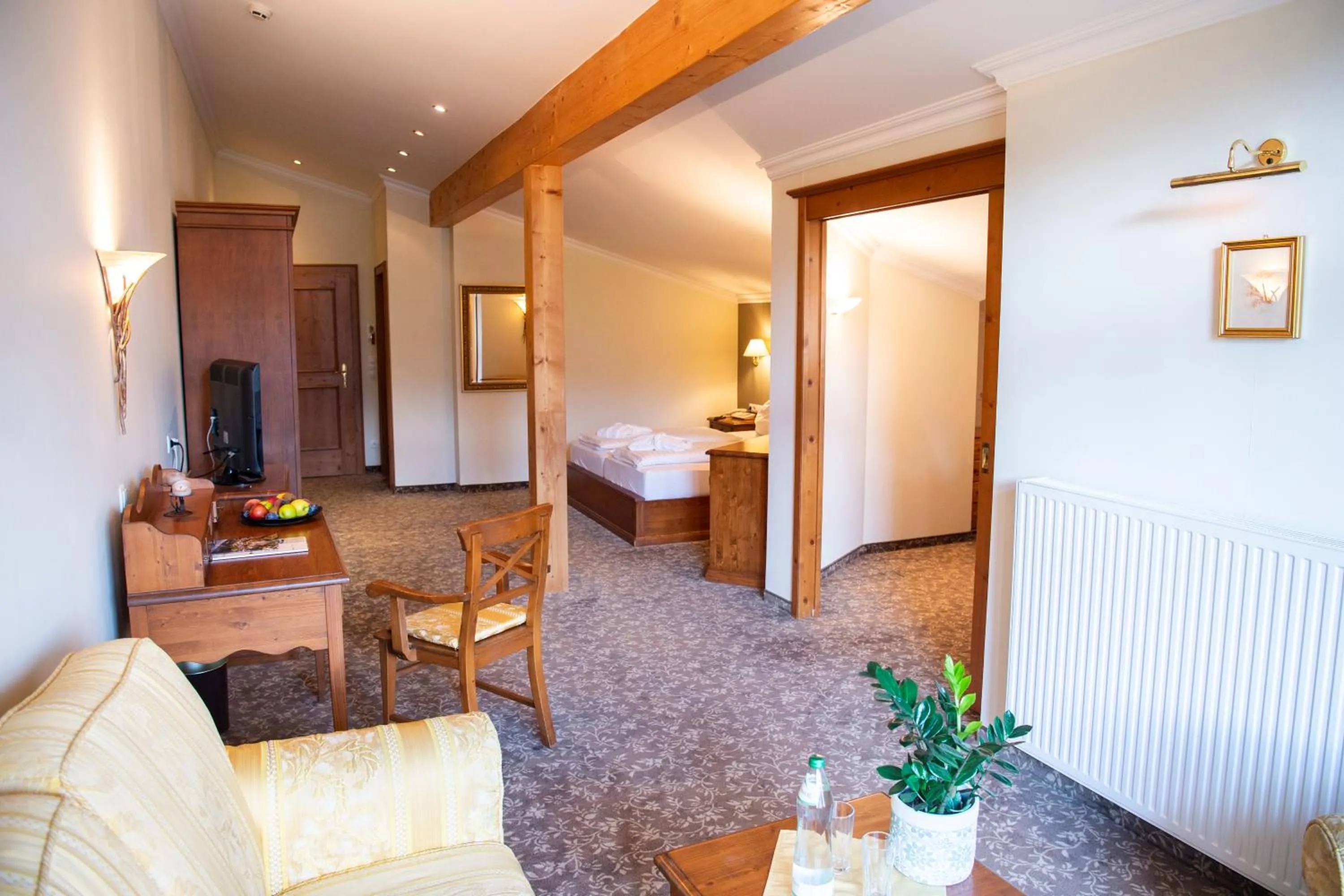 Photo of the whole room, Bed in Sporthotel Radstadt