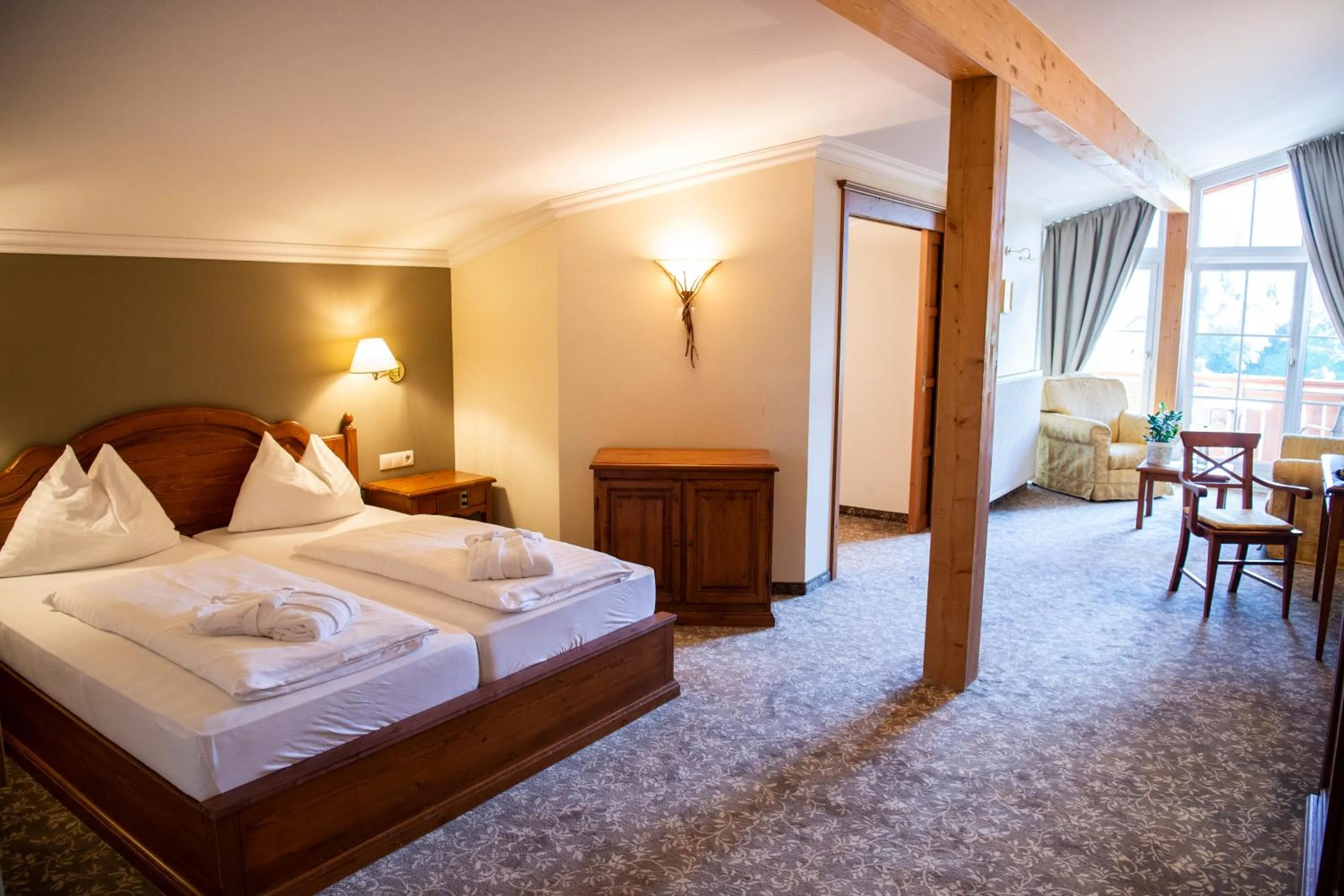 Photo of the whole room, Bed in Sporthotel Radstadt