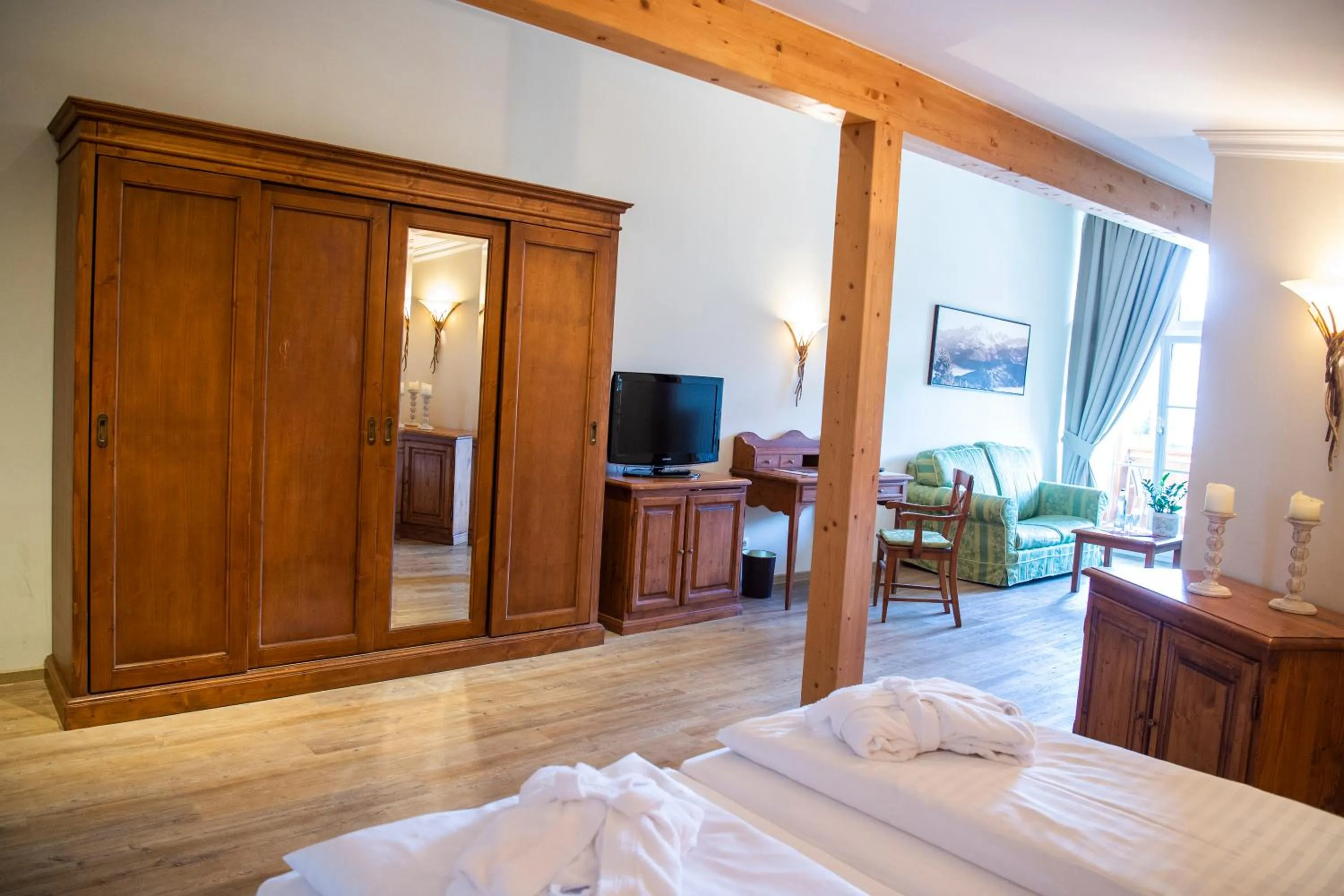 Photo of the whole room, Bed in Sporthotel Radstadt