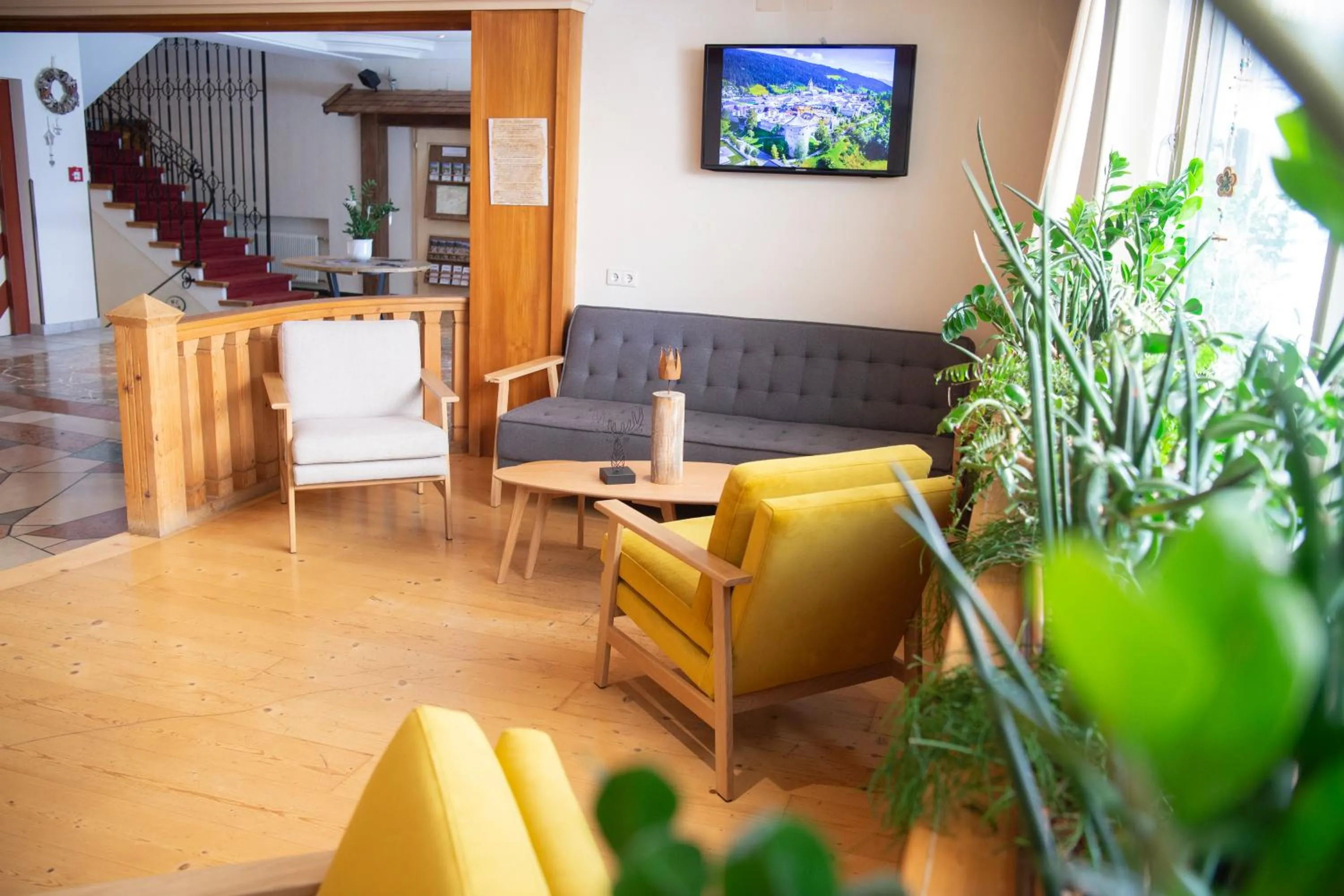 Lobby or reception in Sporthotel Radstadt