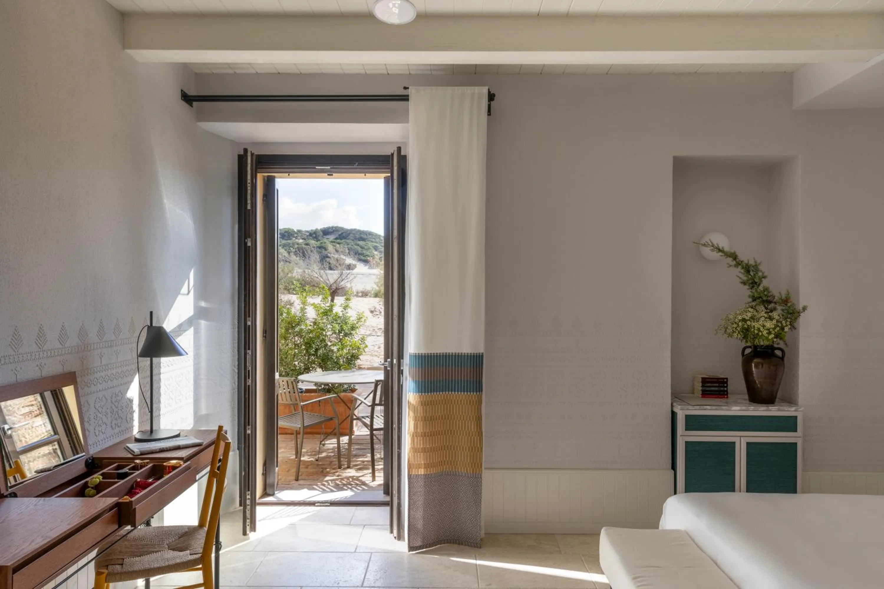 Bed in Hotel Le Dune Piscinas