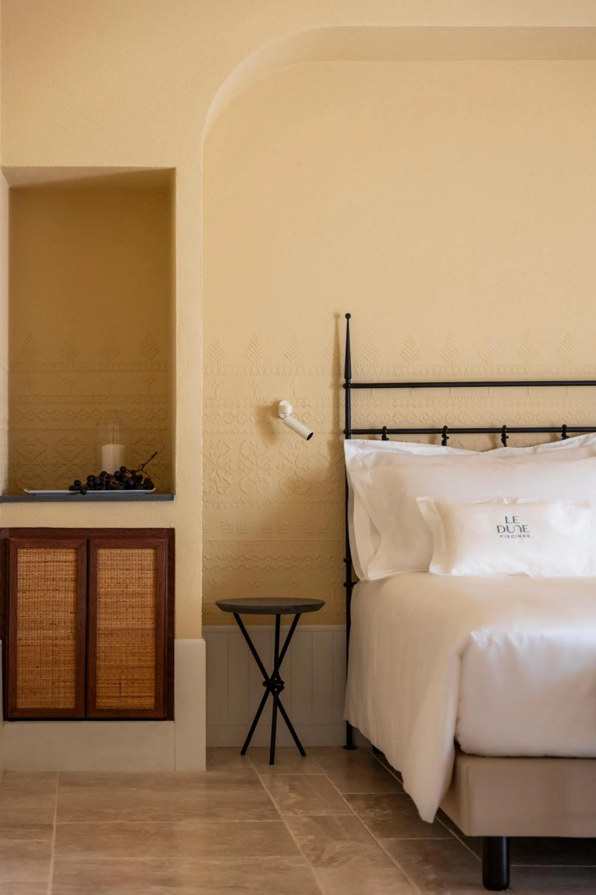 Bed in Hotel Le Dune Piscinas