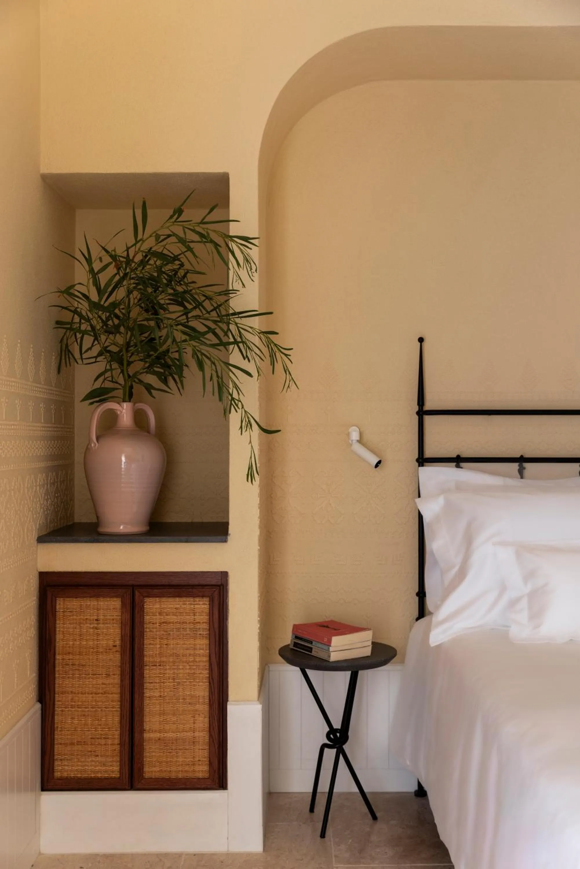 Bed in Hotel Le Dune Piscinas