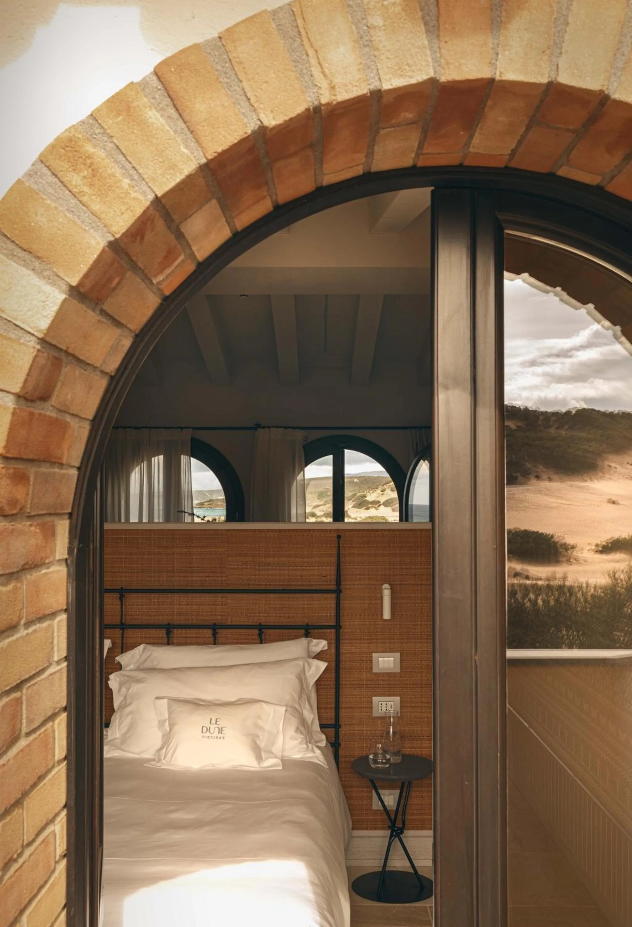 Bed in Hotel Le Dune Piscinas