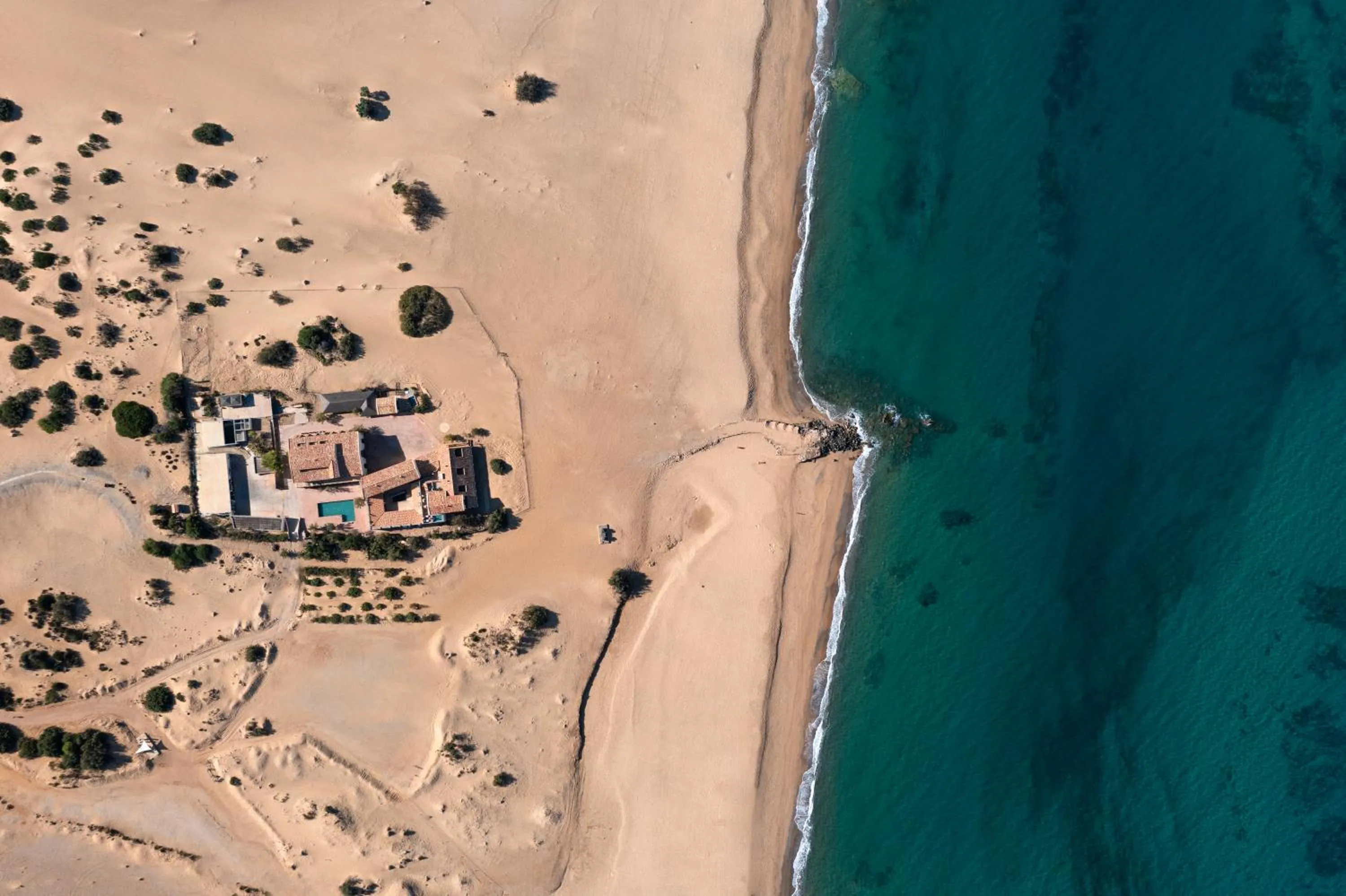 Bird's eye view in Hotel Le Dune Piscinas