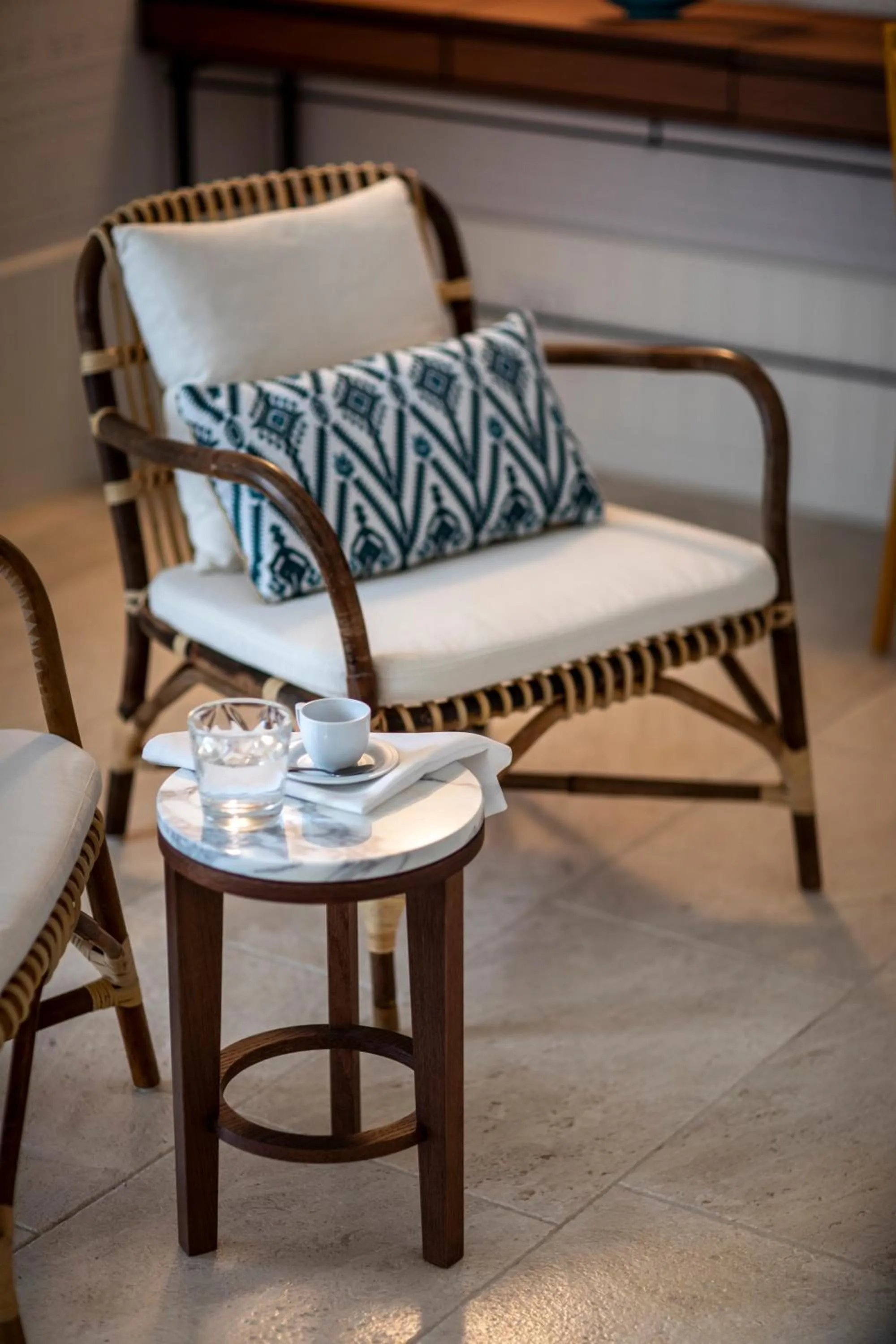 Living room in Hotel Le Dune Piscinas