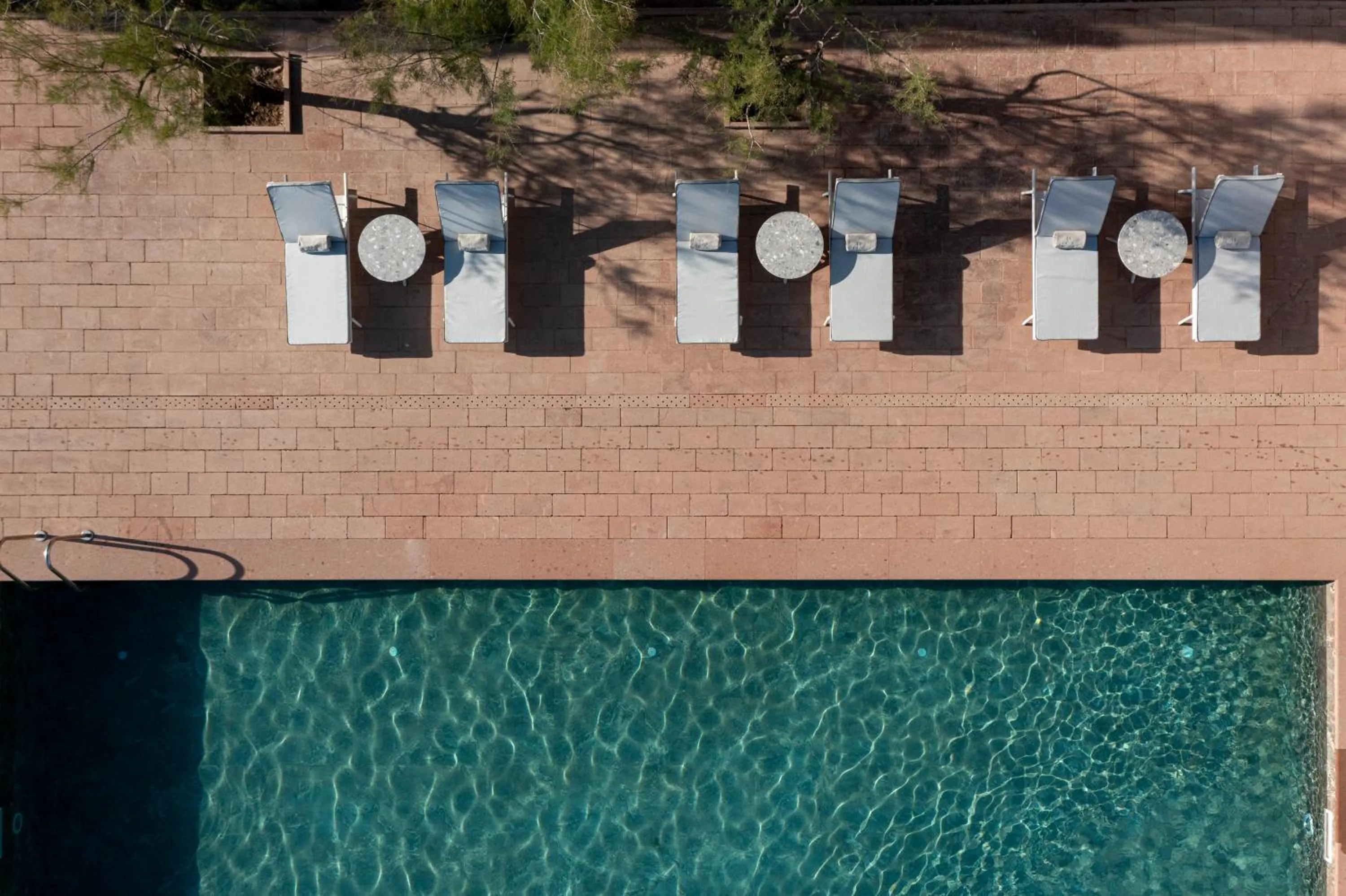 Pool view in Hotel Le Dune Piscinas