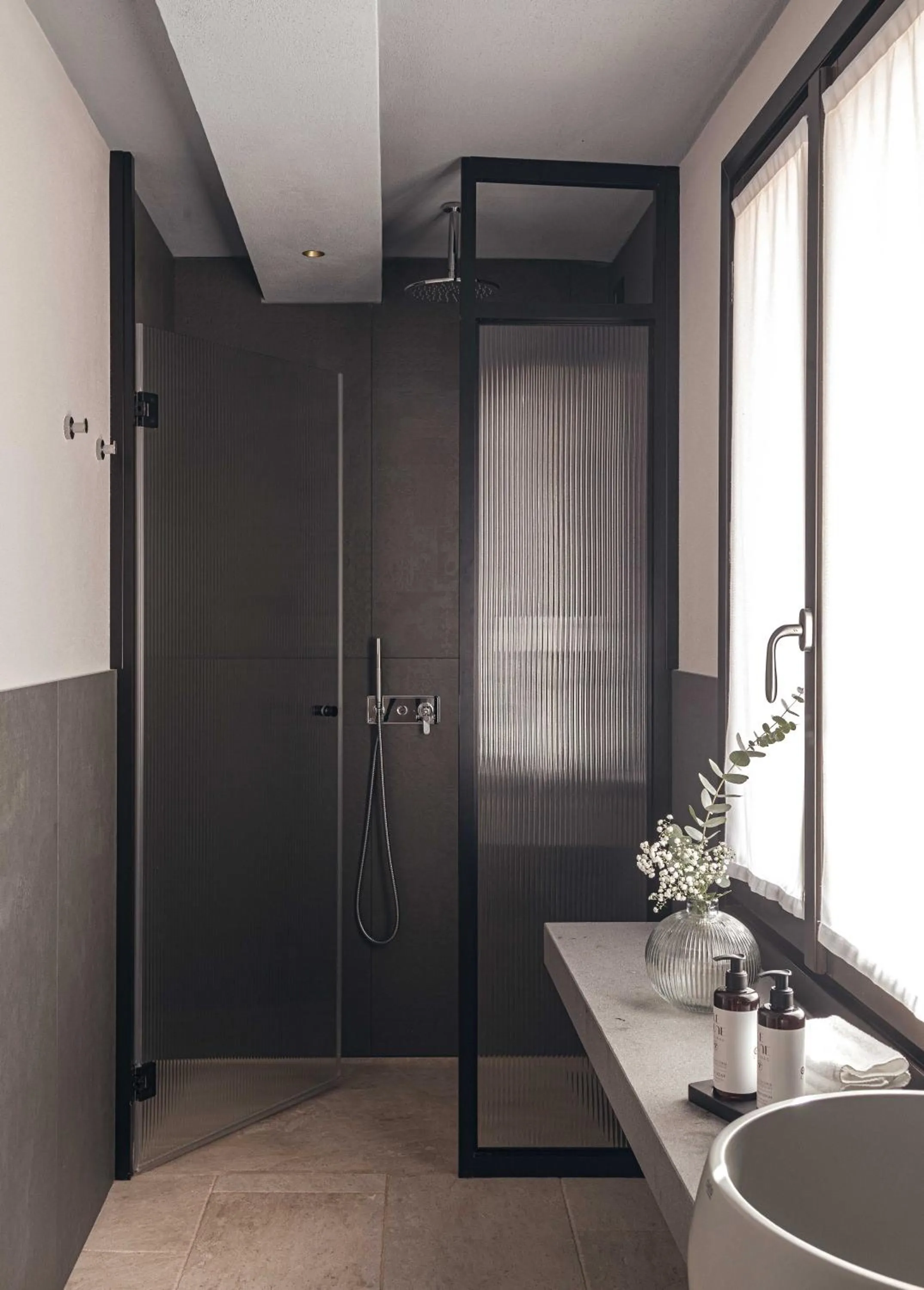 Shower in Hotel Le Dune Piscinas