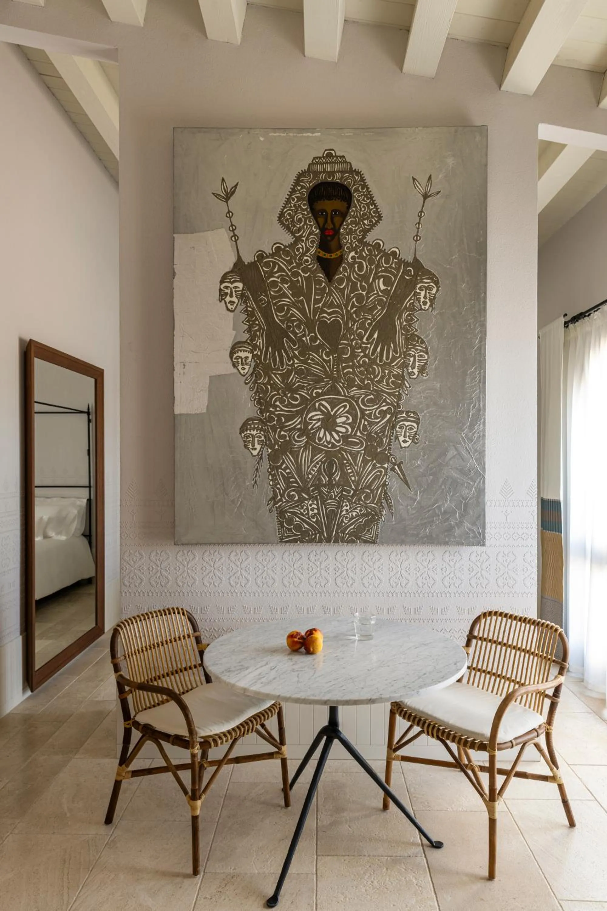 Living room in Hotel Le Dune Piscinas