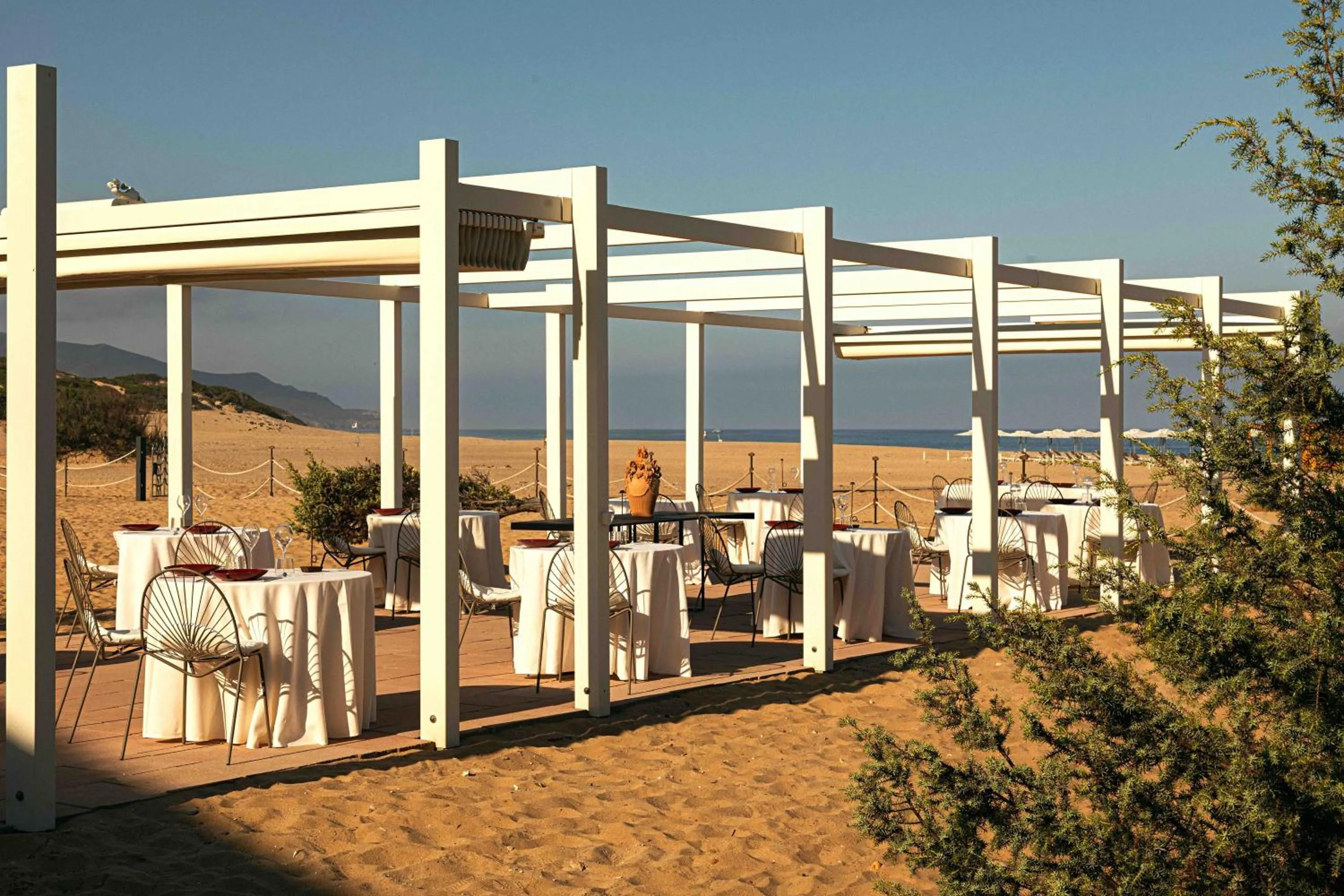 Patio in Hotel Le Dune Piscinas