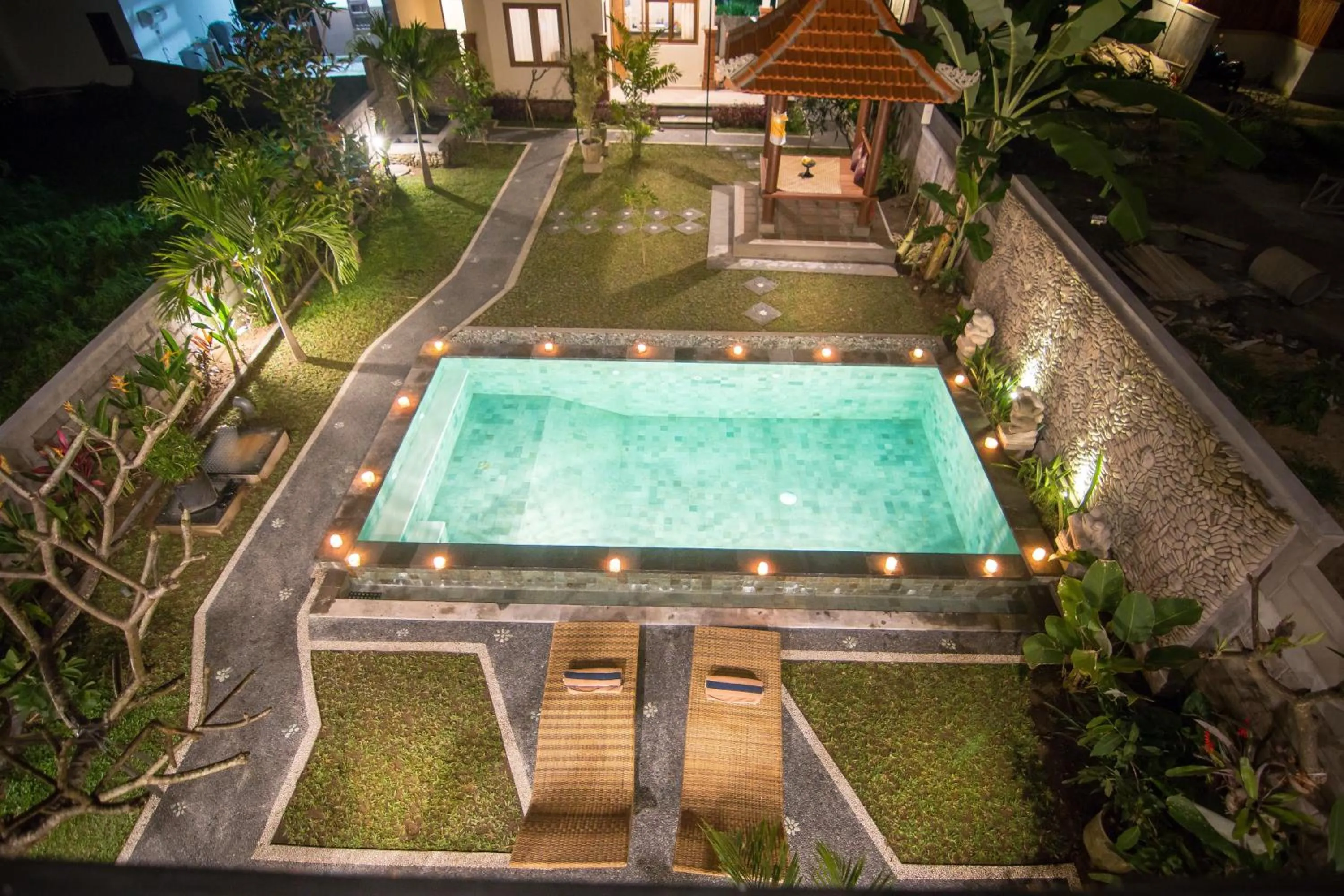 Pool view in Umah Dangin Guest House