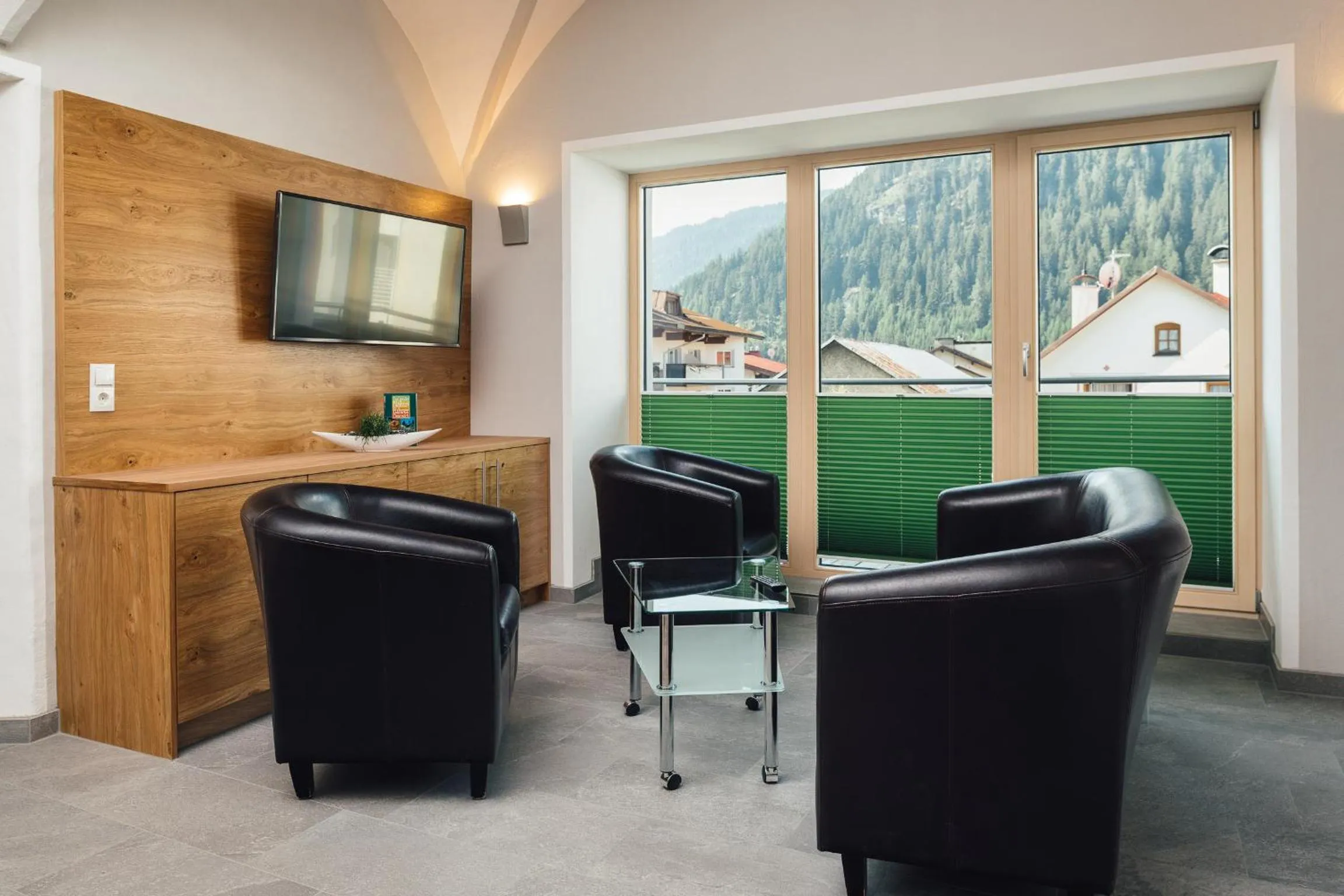 Living room in Nowders Apartments