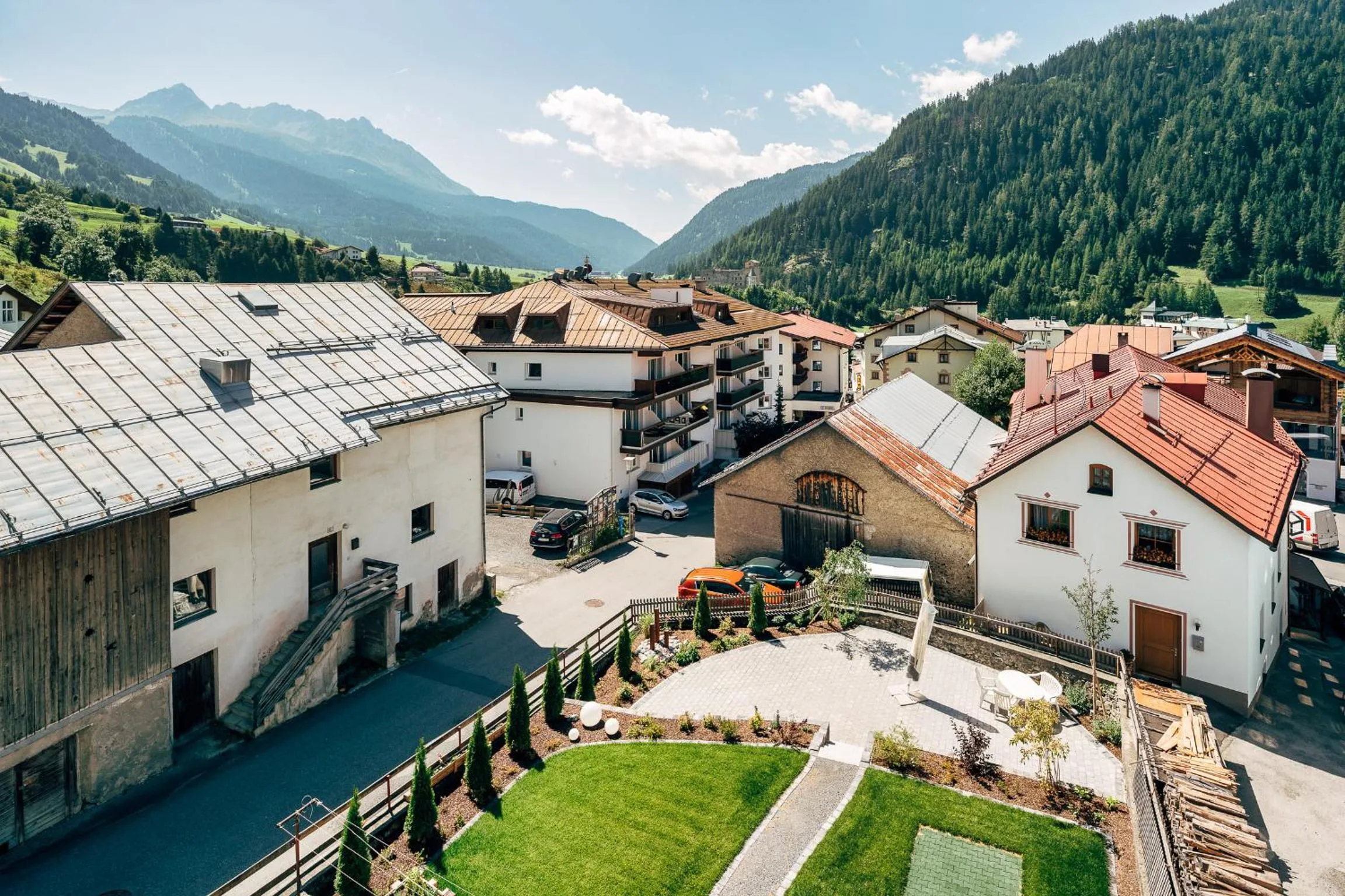 Garden in Nowders Apartments