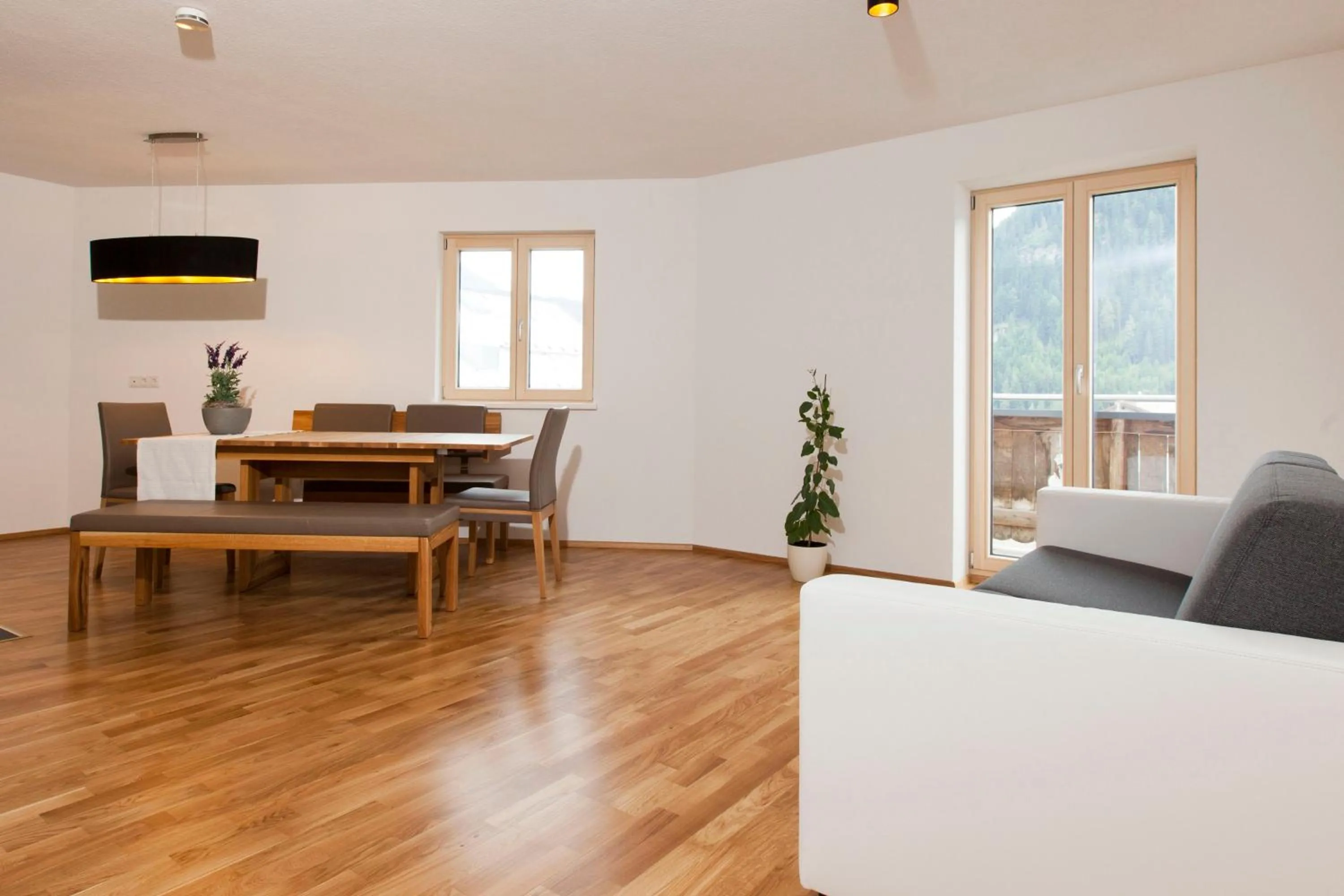 Living room in Nowders Apartments