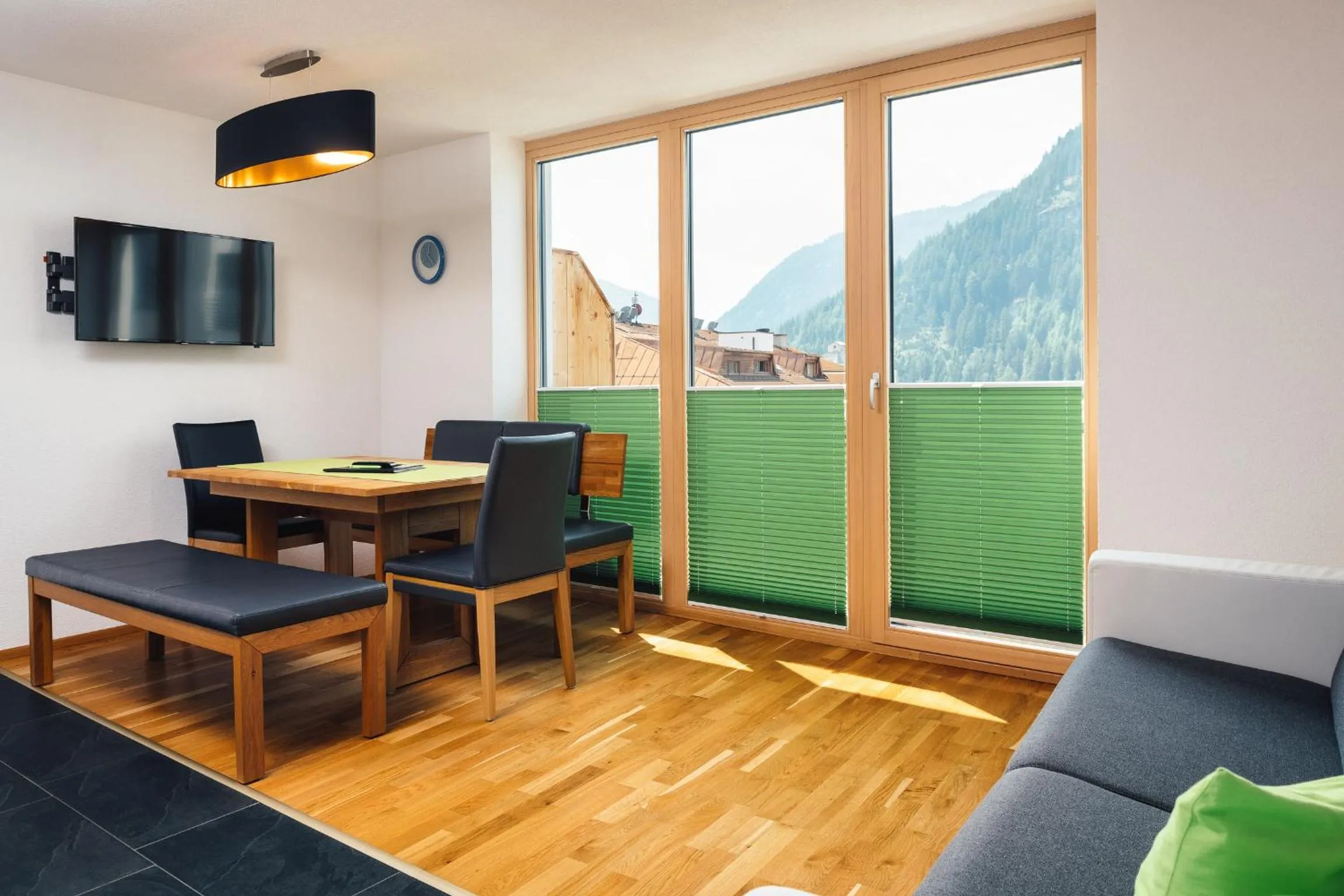 Living room in Nowders Apartments