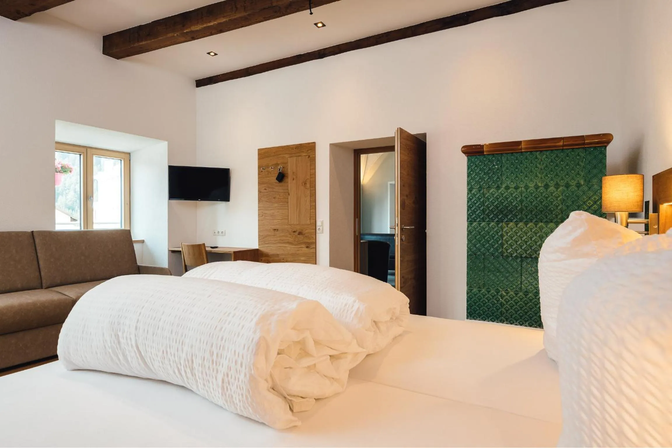 Bed in Nowders Apartments